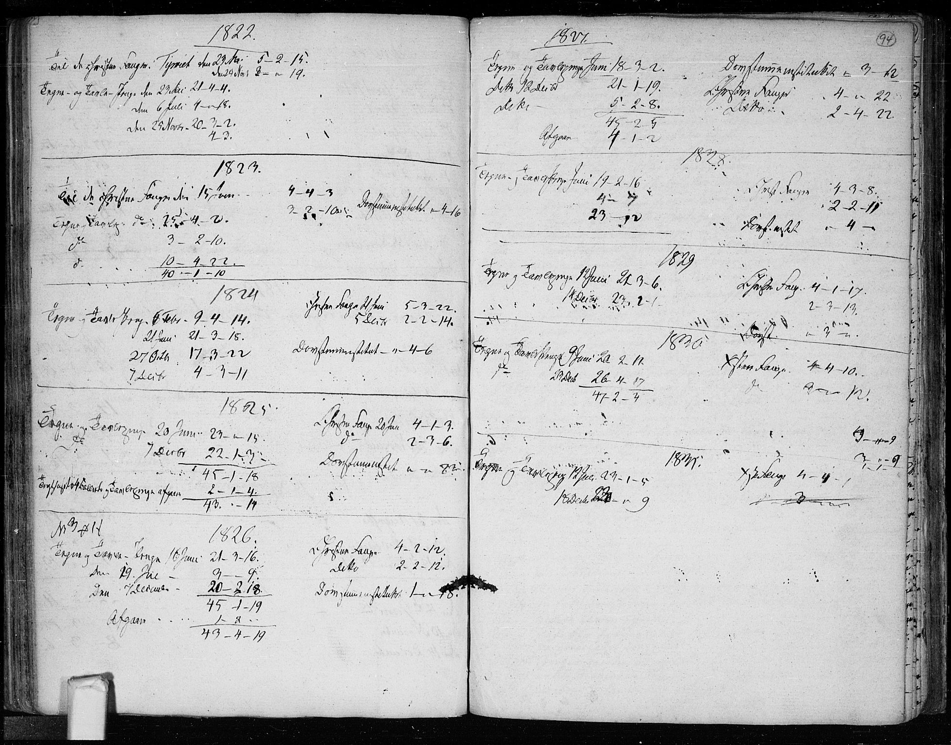 Trøgstad prestekontor Kirkebøker, SAO/A-10925/F/Fa/L0005: Parish register (official) no. I 5, 1784-1814, p. 94