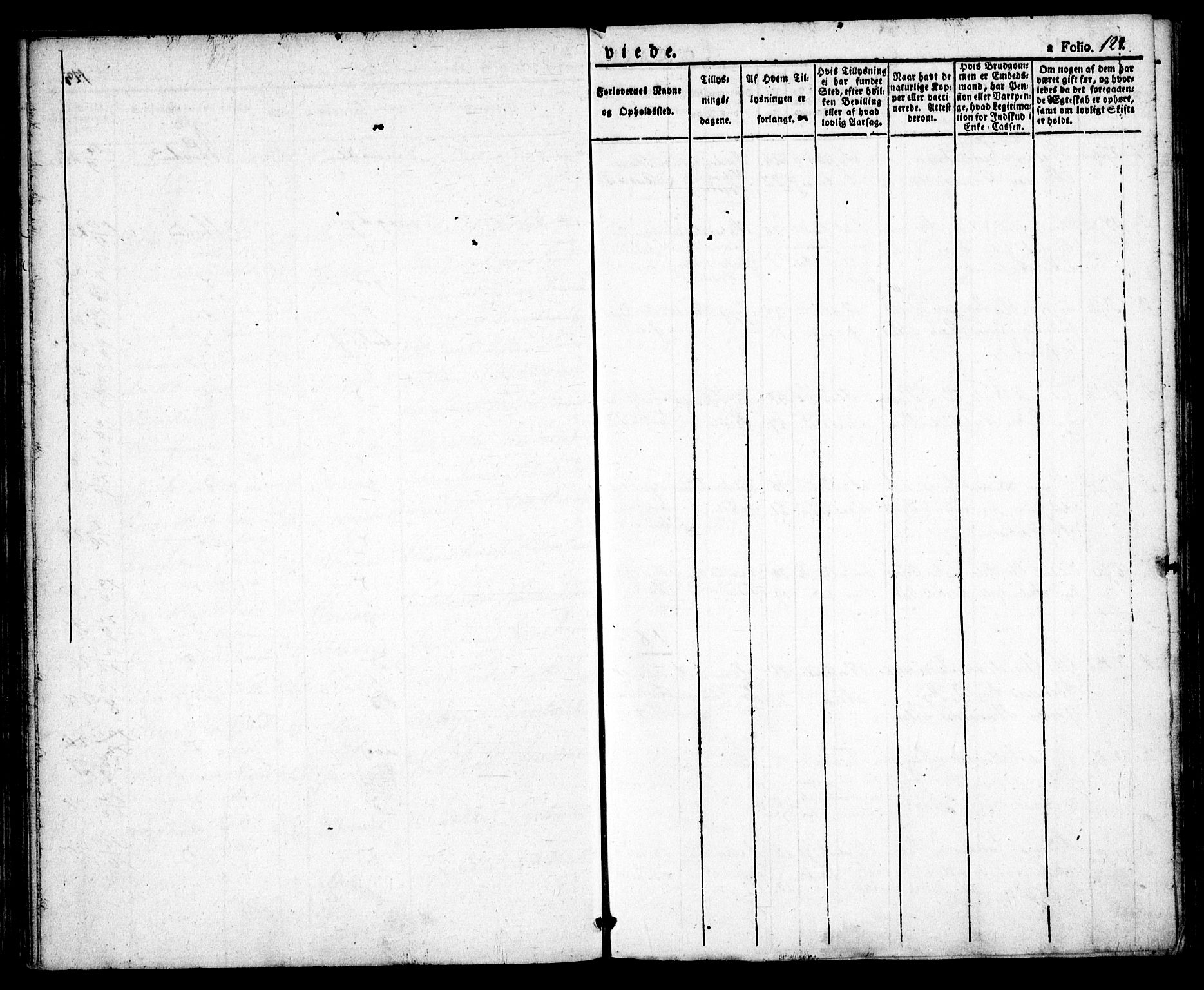 Birkenes sokneprestkontor, SAK/1111-0004/F/Fa/L0001: Parish register (official) no. A 1, 1829-1849, p. 124