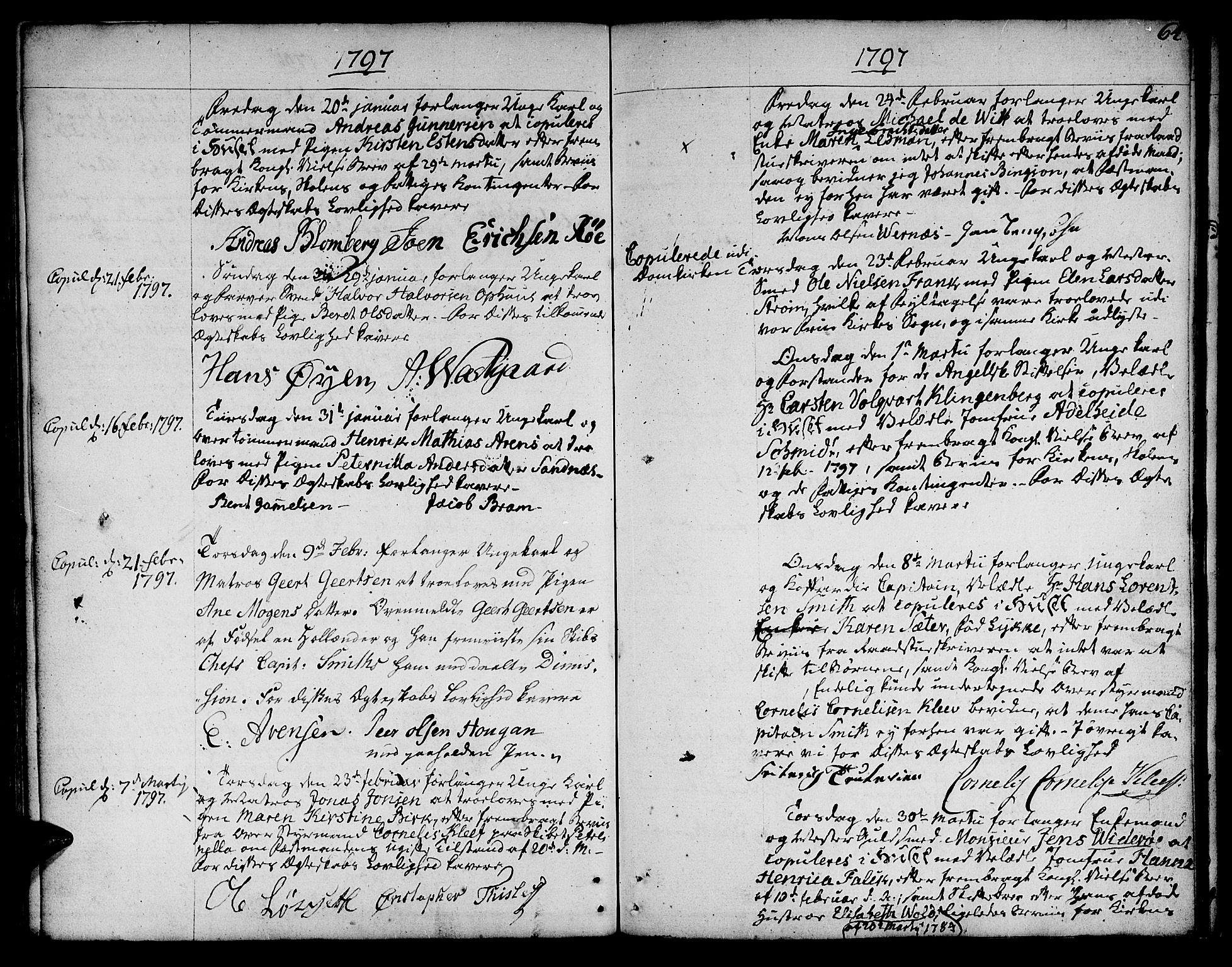 Ministerialprotokoller, klokkerbøker og fødselsregistre - Sør-Trøndelag, SAT/A-1456/601/L0041: Parish register (official) no. 601A09, 1784-1801, p. 64