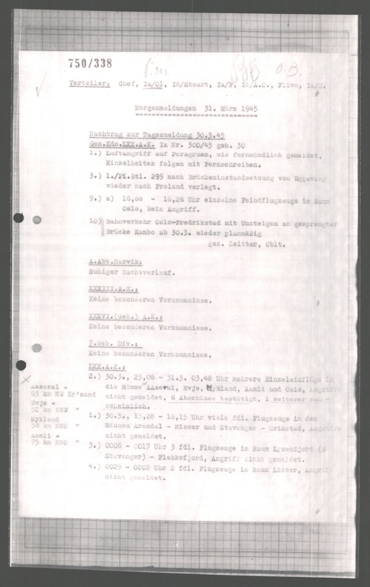 Forsvarets Overkommando. 2 kontor. Arkiv 11.4. Spredte tyske arkivsaker, AV/RA-RAFA-7031/D/Dar/Dara/L0004: Krigsdagbøker for 20. Gebirgs-Armee-Oberkommando (AOK 20), 1945, p. 316
