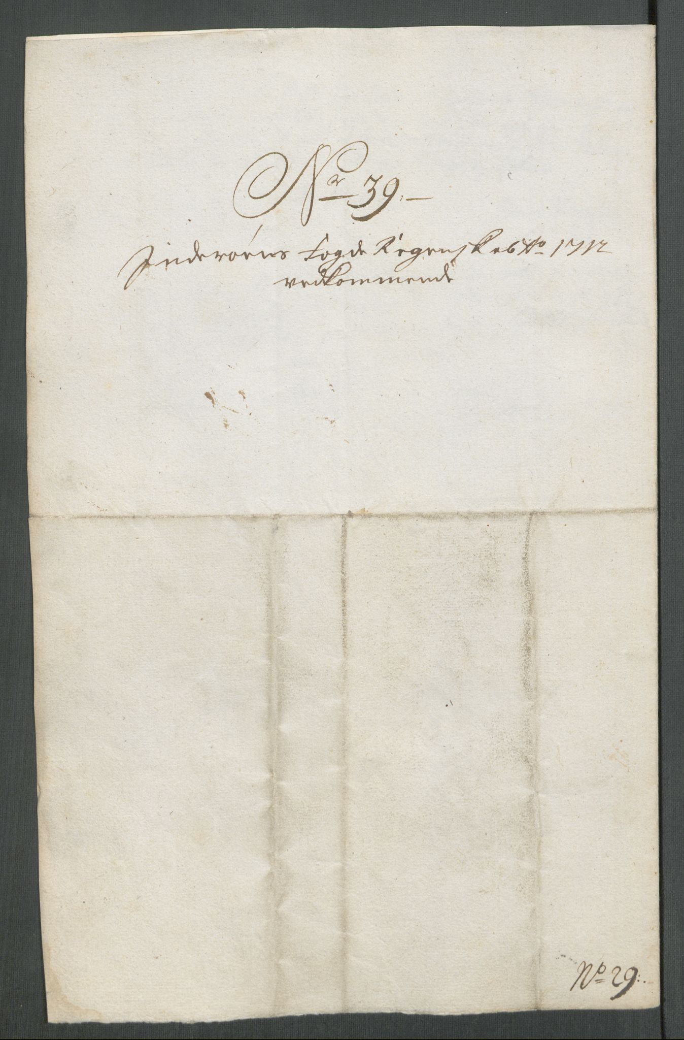 Rentekammeret inntil 1814, Reviderte regnskaper, Fogderegnskap, AV/RA-EA-4092/R63/L4320: Fogderegnskap Inderøy, 1712, p. 297