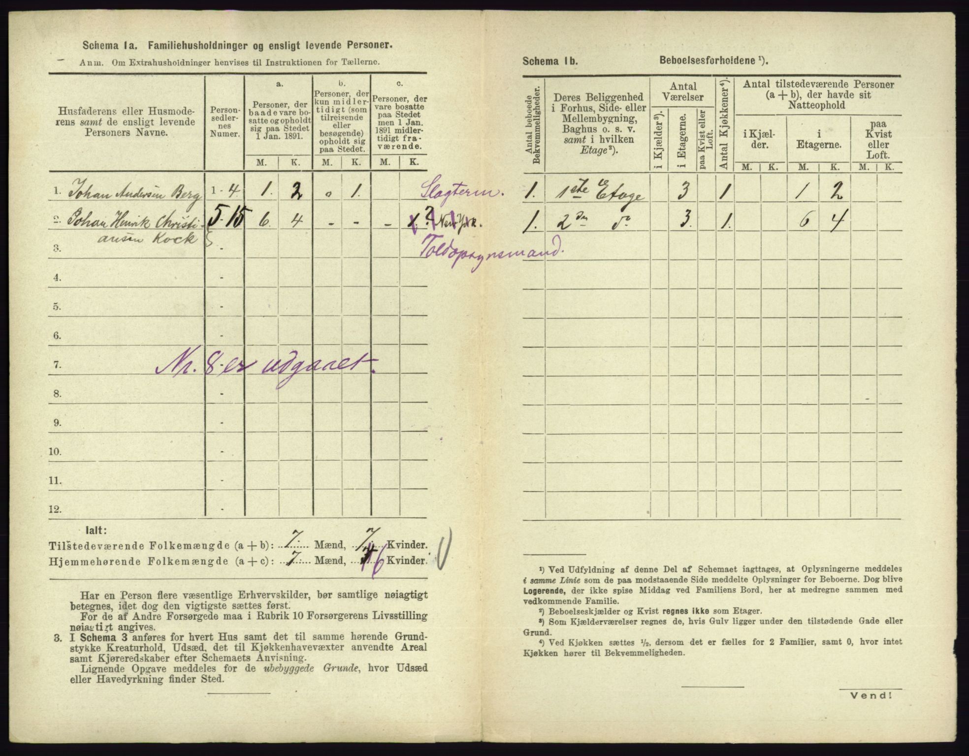 RA, 1891 census for 0705 Tønsberg, 1891, p. 717