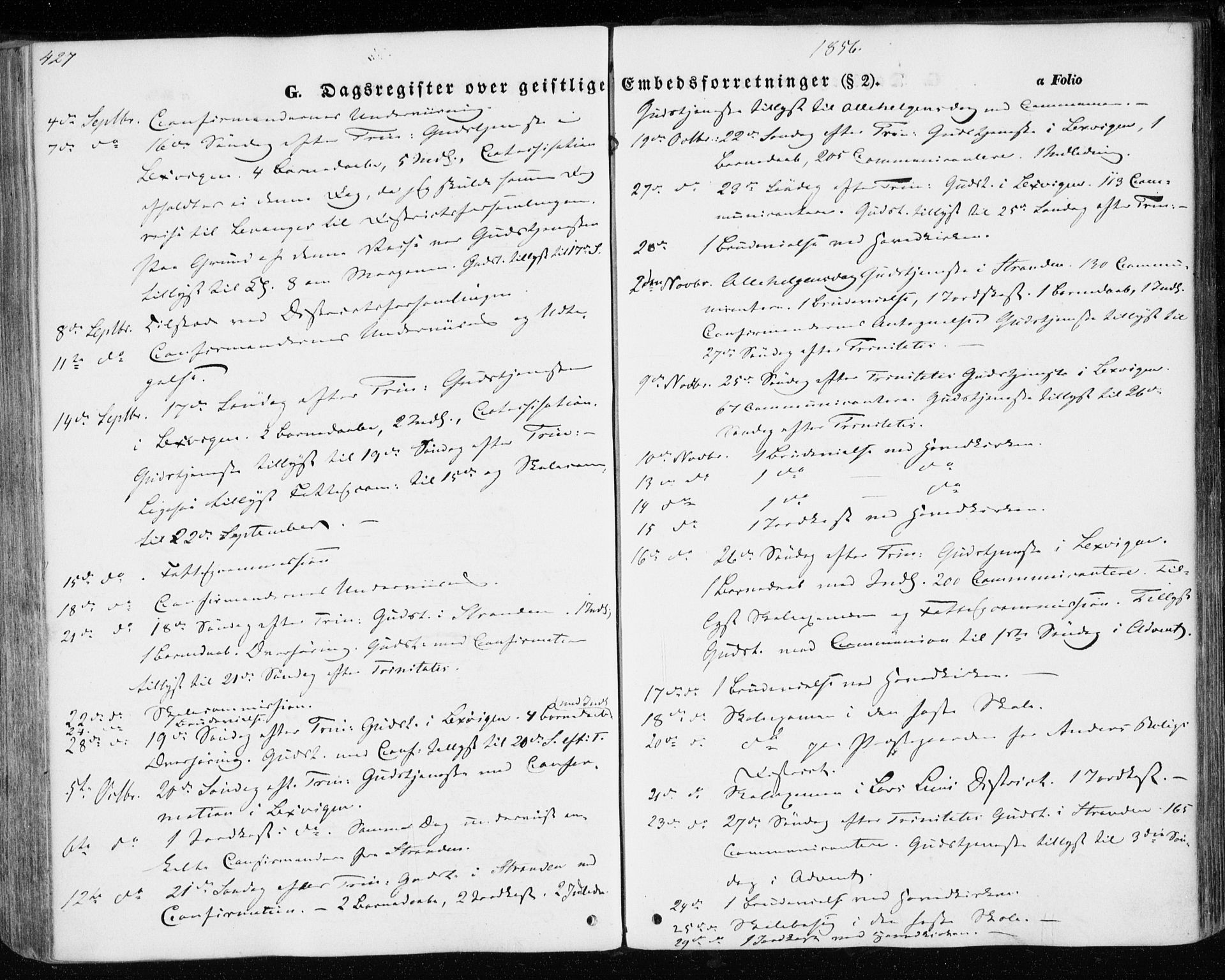 Ministerialprotokoller, klokkerbøker og fødselsregistre - Nord-Trøndelag, SAT/A-1458/701/L0008: Parish register (official) no. 701A08 /1, 1854-1863, p. 427