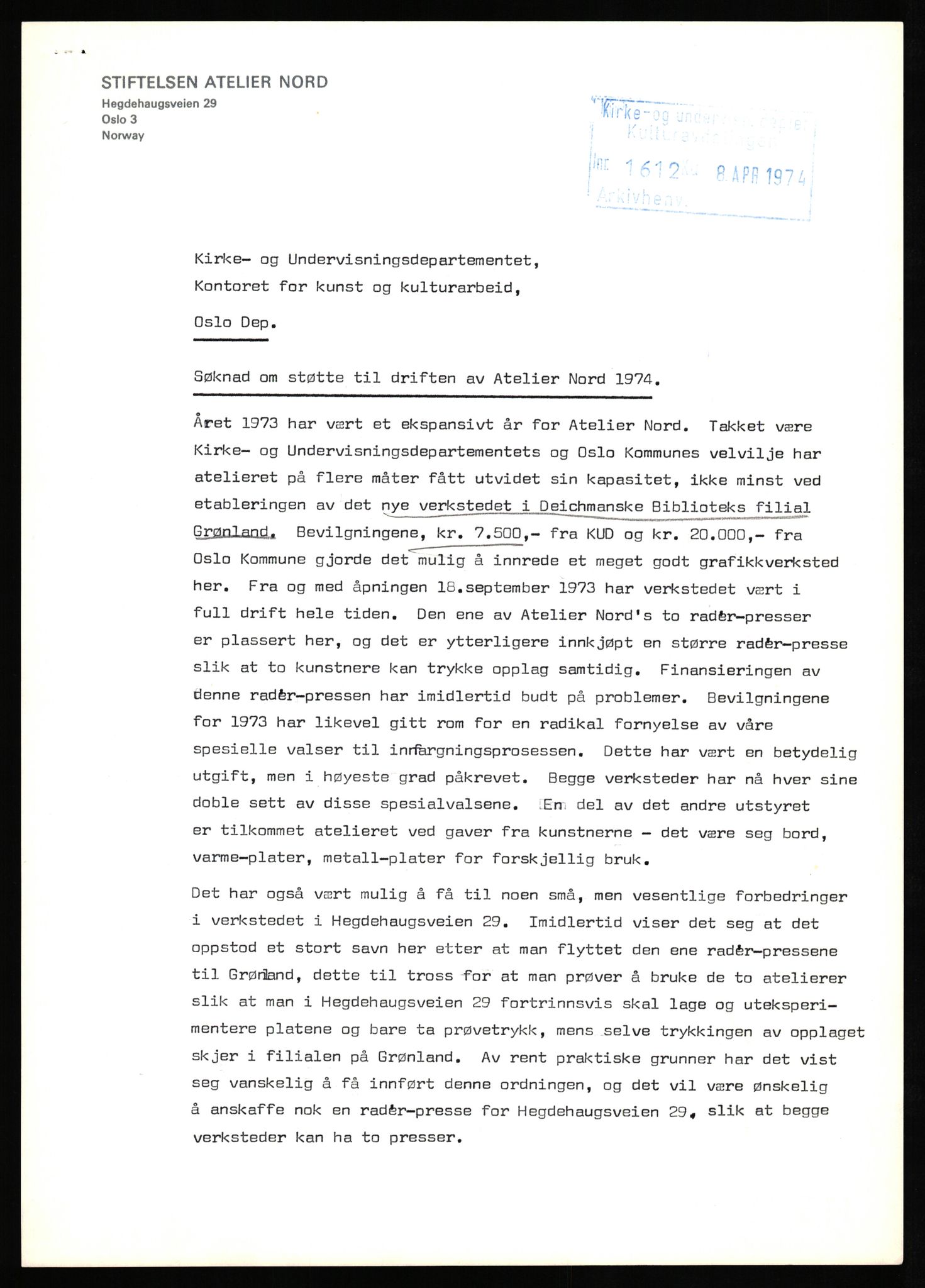 Kirke- og undervisningsdepartementet, Kulturavdelingen, AV/RA-S-2309/D/Dc/L0433: Klasse 6/7 Kultur og vitenskap, 1972-1981, p. 52