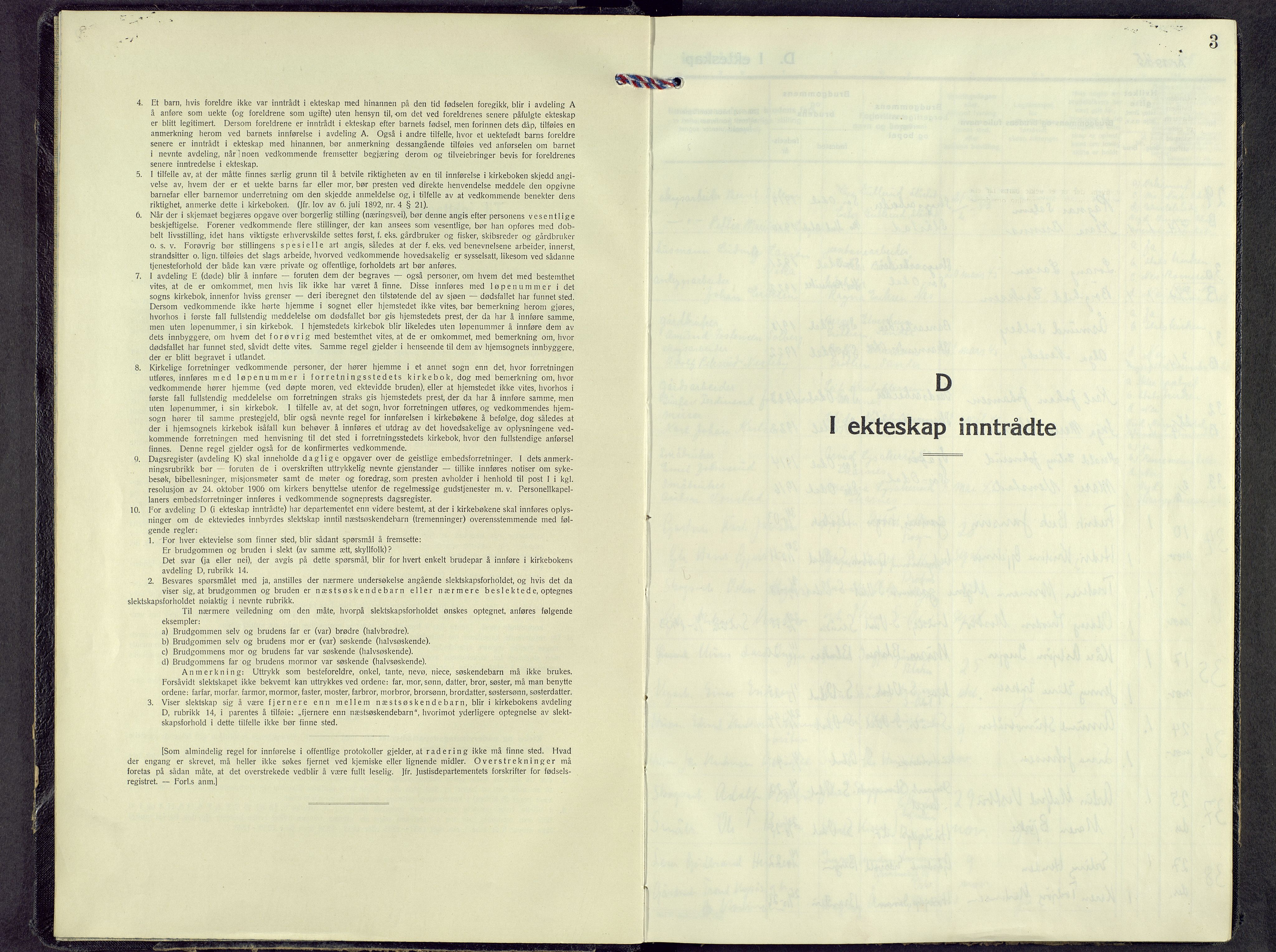 Sør-Odal prestekontor, SAH/PREST-030/H/Ha/Haa/L0015: Parish register (official) no. 15, 1945-1972, p. 3