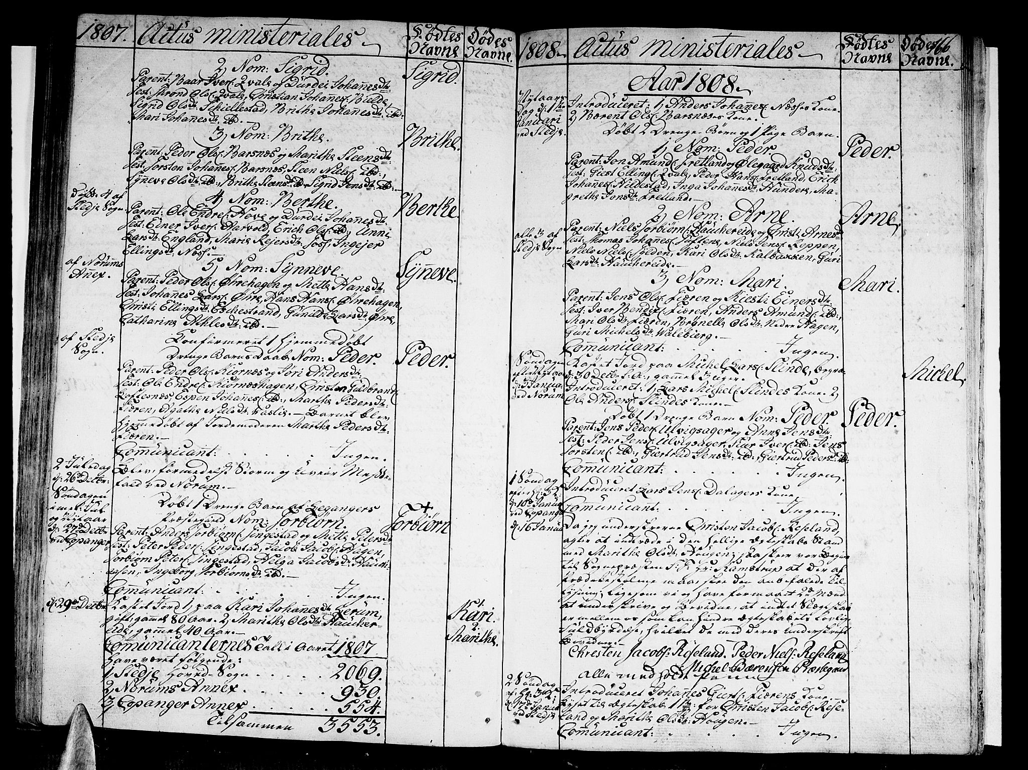 Sogndal sokneprestembete, SAB/A-81301/H/Haa/Haaa/L0008: Parish register (official) no. A 8, 1795-1809, p. 166
