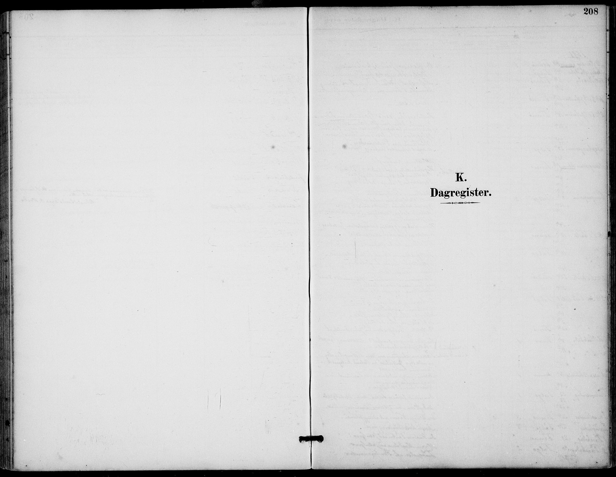 Finnøy sokneprestkontor, SAST/A-101825/H/Ha/Haa/L0011: Parish register (official) no. A 11, 1891-1910, p. 208