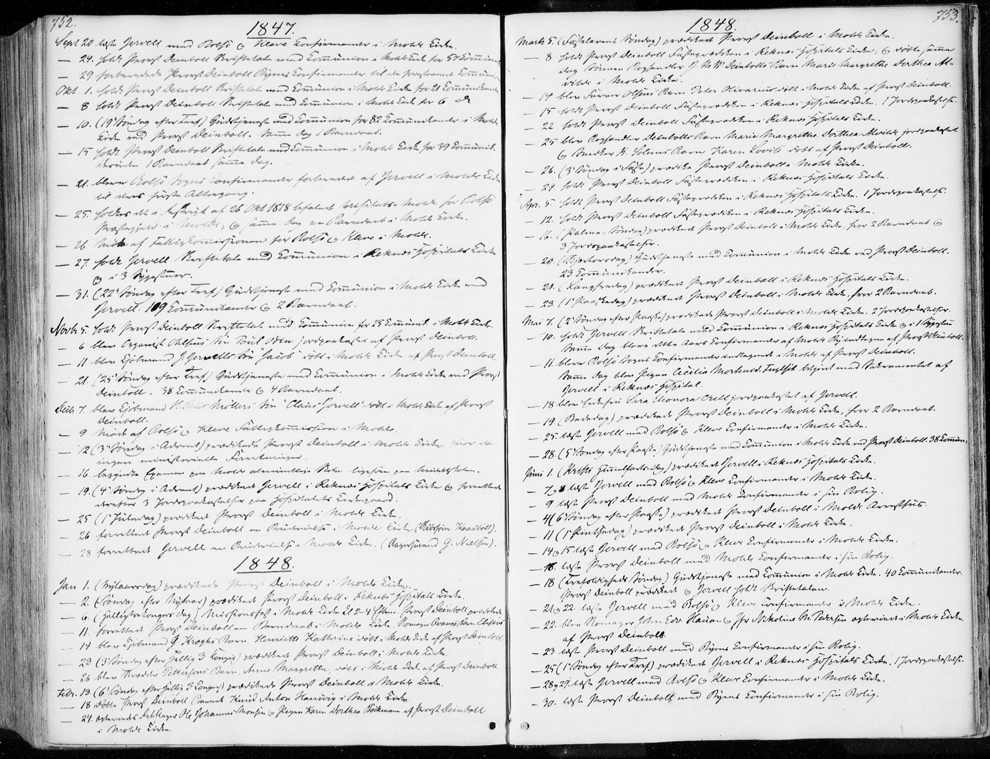 Ministerialprotokoller, klokkerbøker og fødselsregistre - Møre og Romsdal, SAT/A-1454/558/L0689: Parish register (official) no. 558A03, 1843-1872, p. 752-753