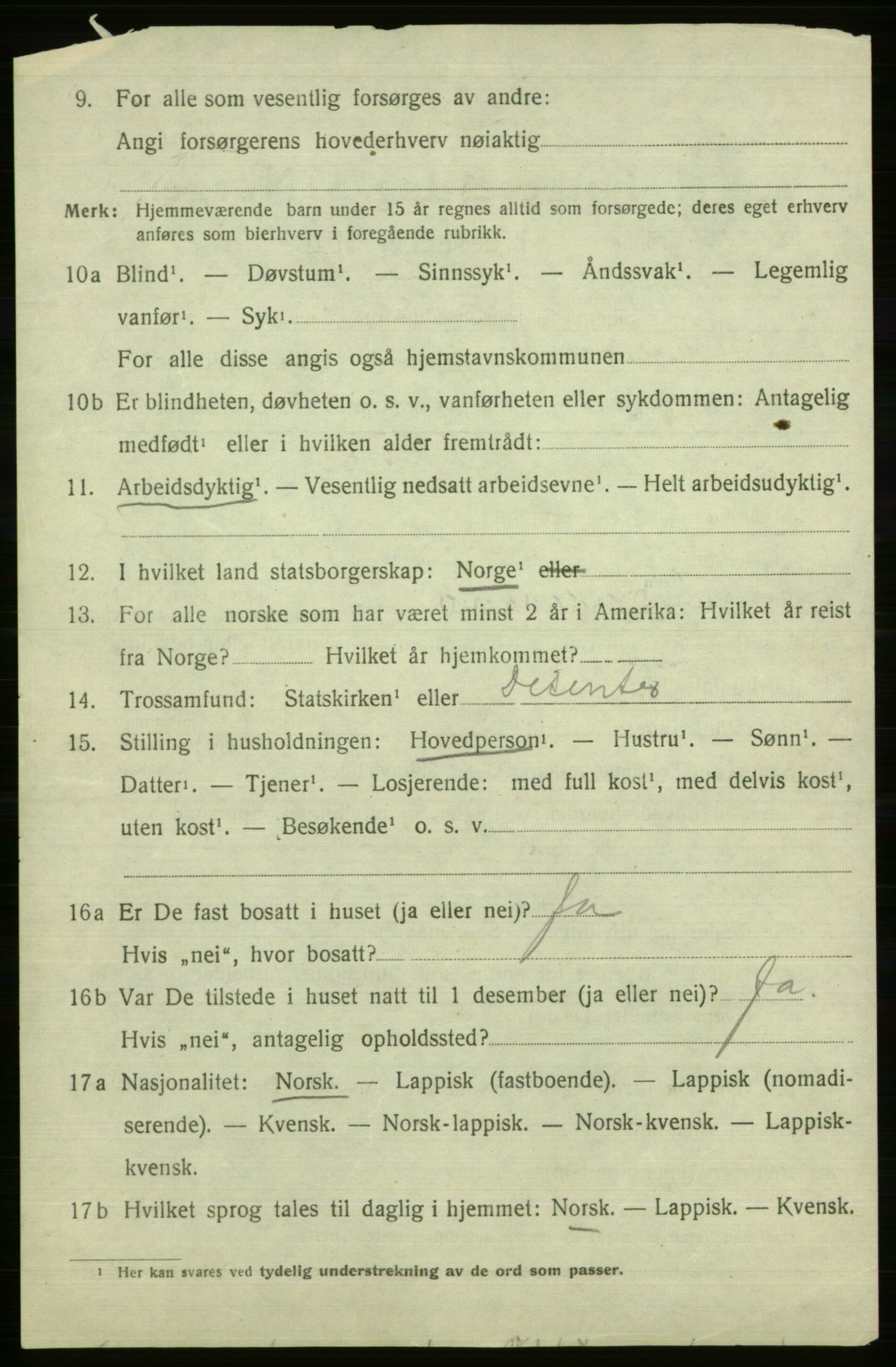 SATØ, 1920 census for Måsøy, 1920, p. 3949