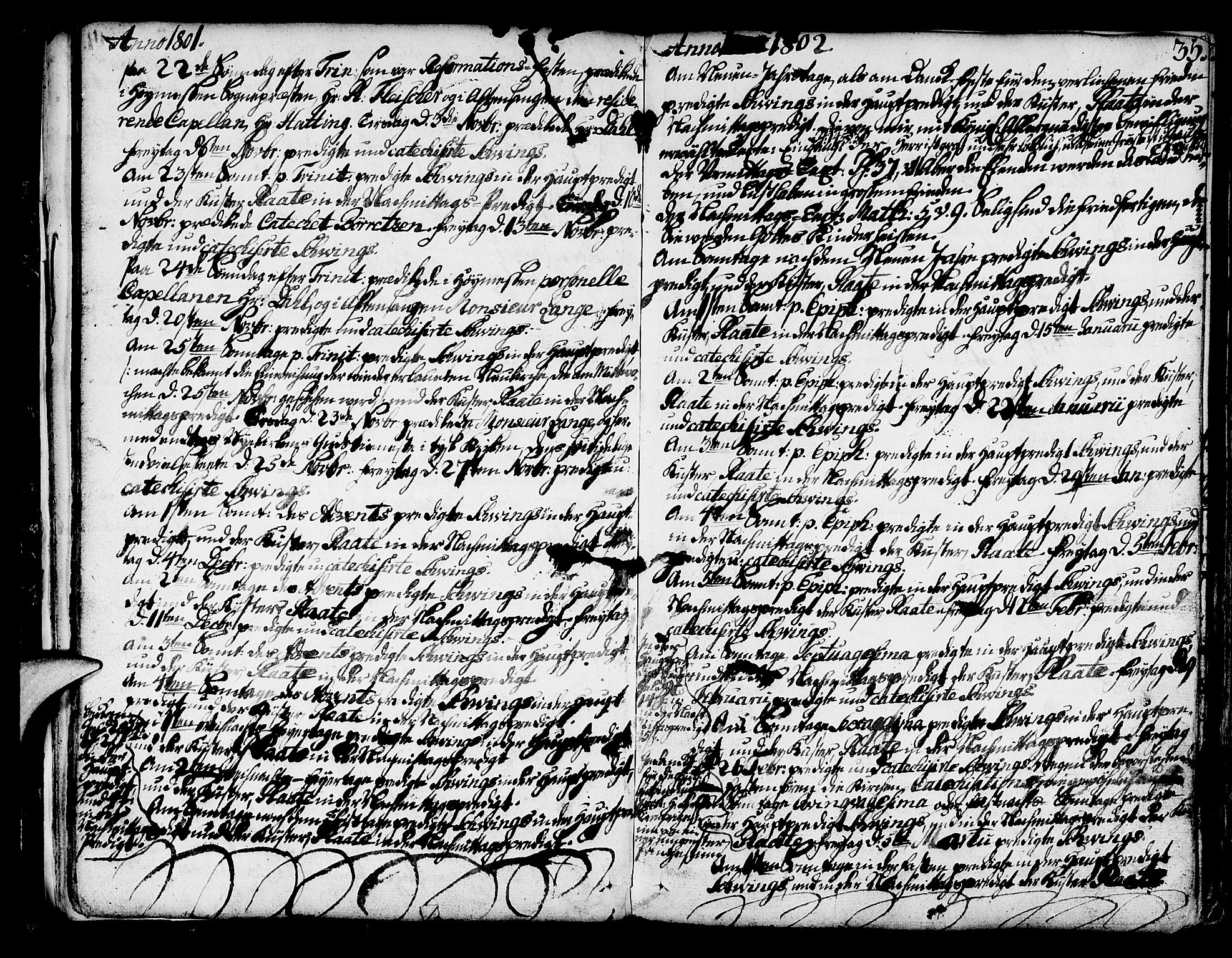 Mariakirken Sokneprestembete, AV/SAB-A-76901/H/Haa/L0003: Parish register (official) no. A 3, 1786-1815, p. 36