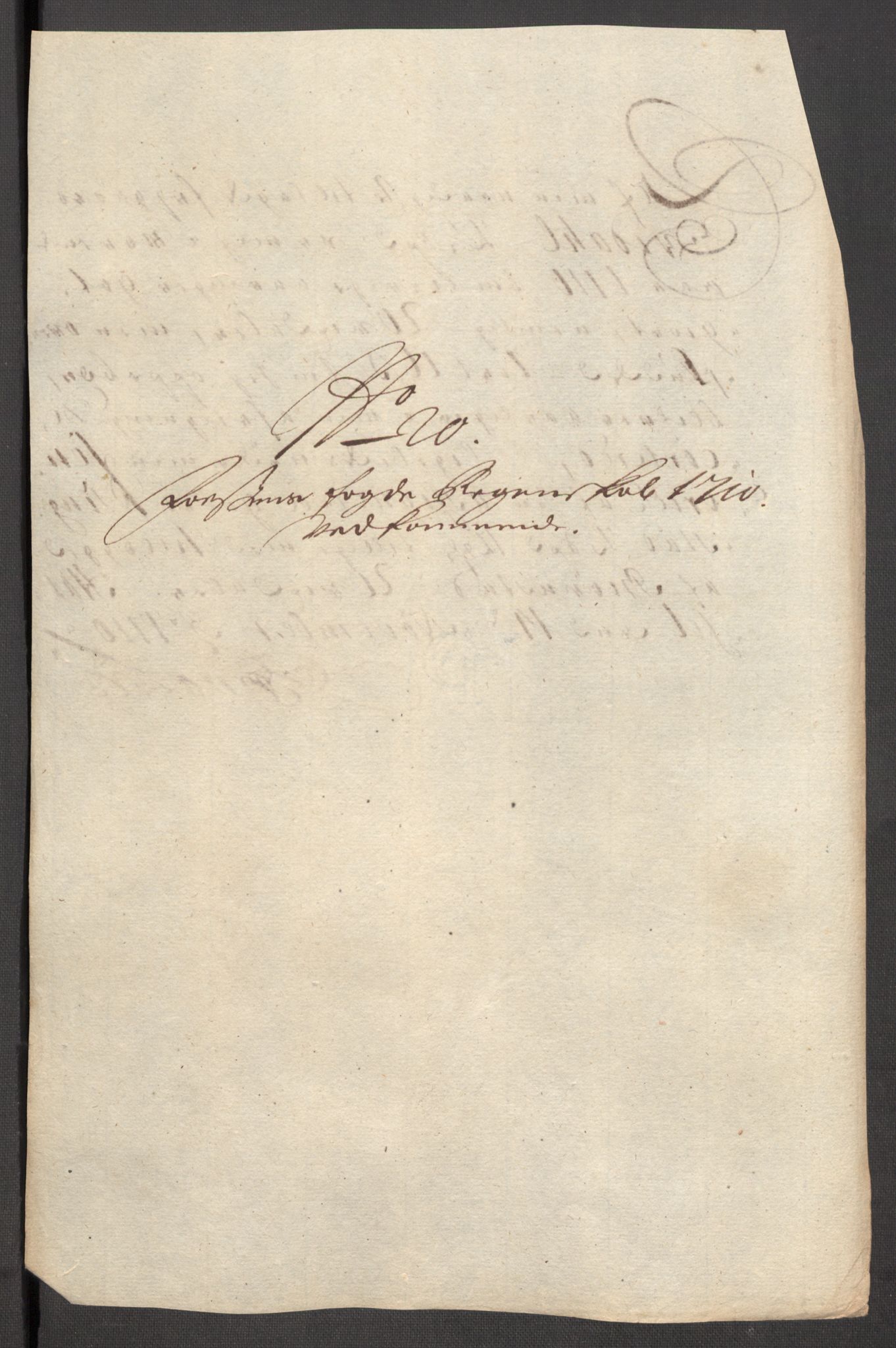 Rentekammeret inntil 1814, Reviderte regnskaper, Fogderegnskap, AV/RA-EA-4092/R57/L3859: Fogderegnskap Fosen, 1710, p. 144