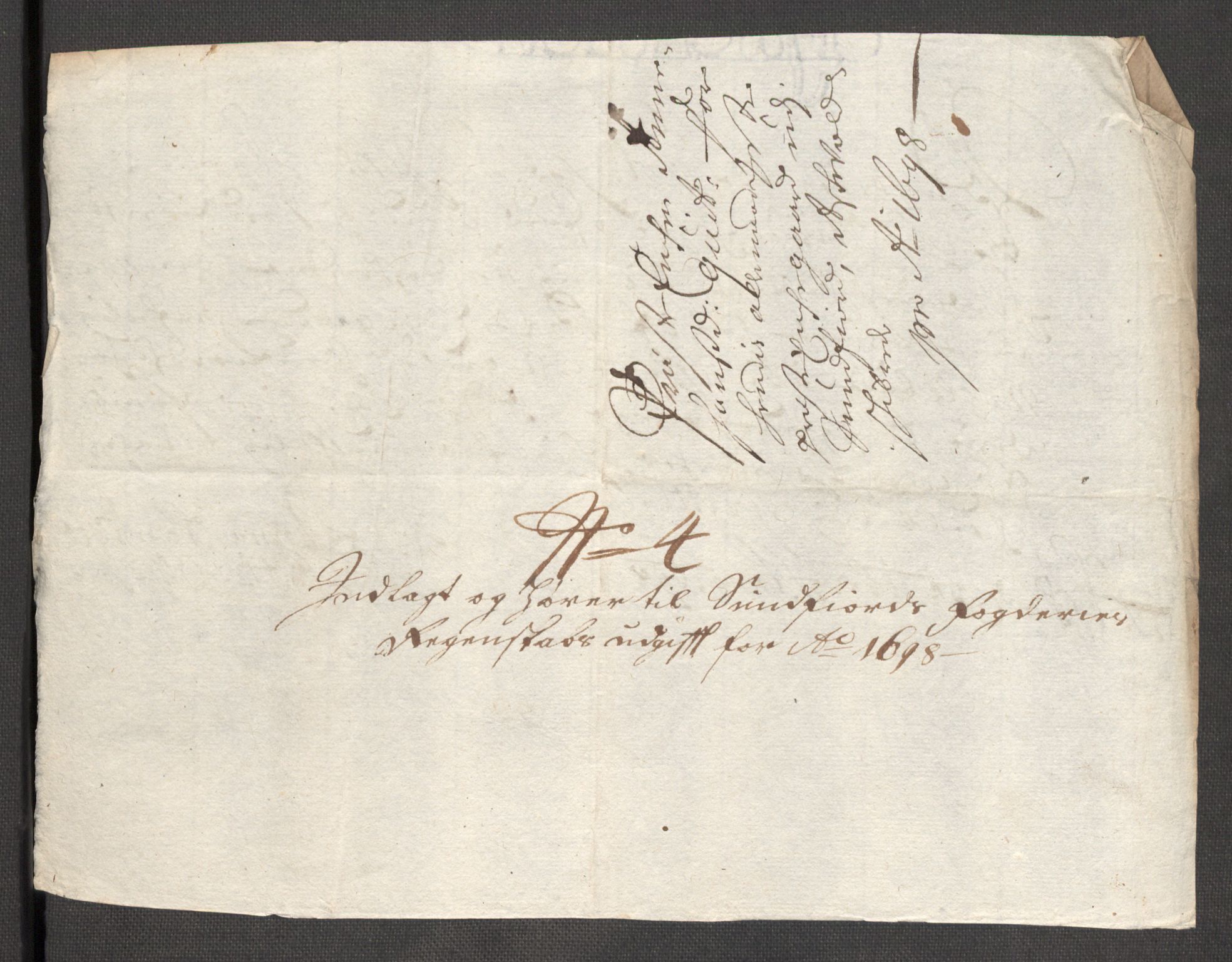 Rentekammeret inntil 1814, Reviderte regnskaper, Fogderegnskap, AV/RA-EA-4092/R53/L3423: Fogderegnskap Sunn- og Nordfjord, 1697-1698, p. 351