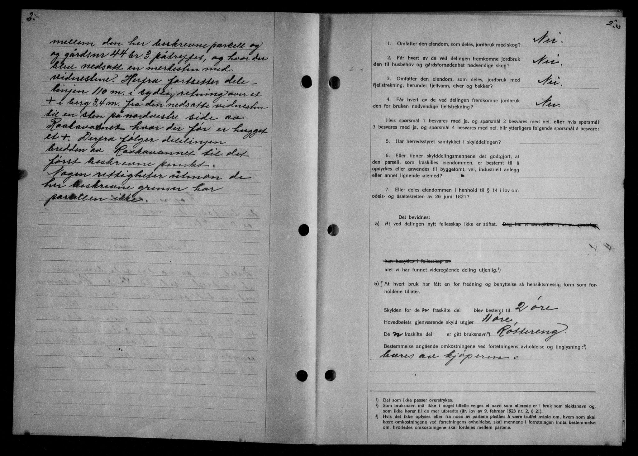 Nordmøre sorenskriveri, AV/SAT-A-4132/1/2/2Ca/L0080: Mortgage book no. 70, 1933-1934, Deed date: 30.10.1933