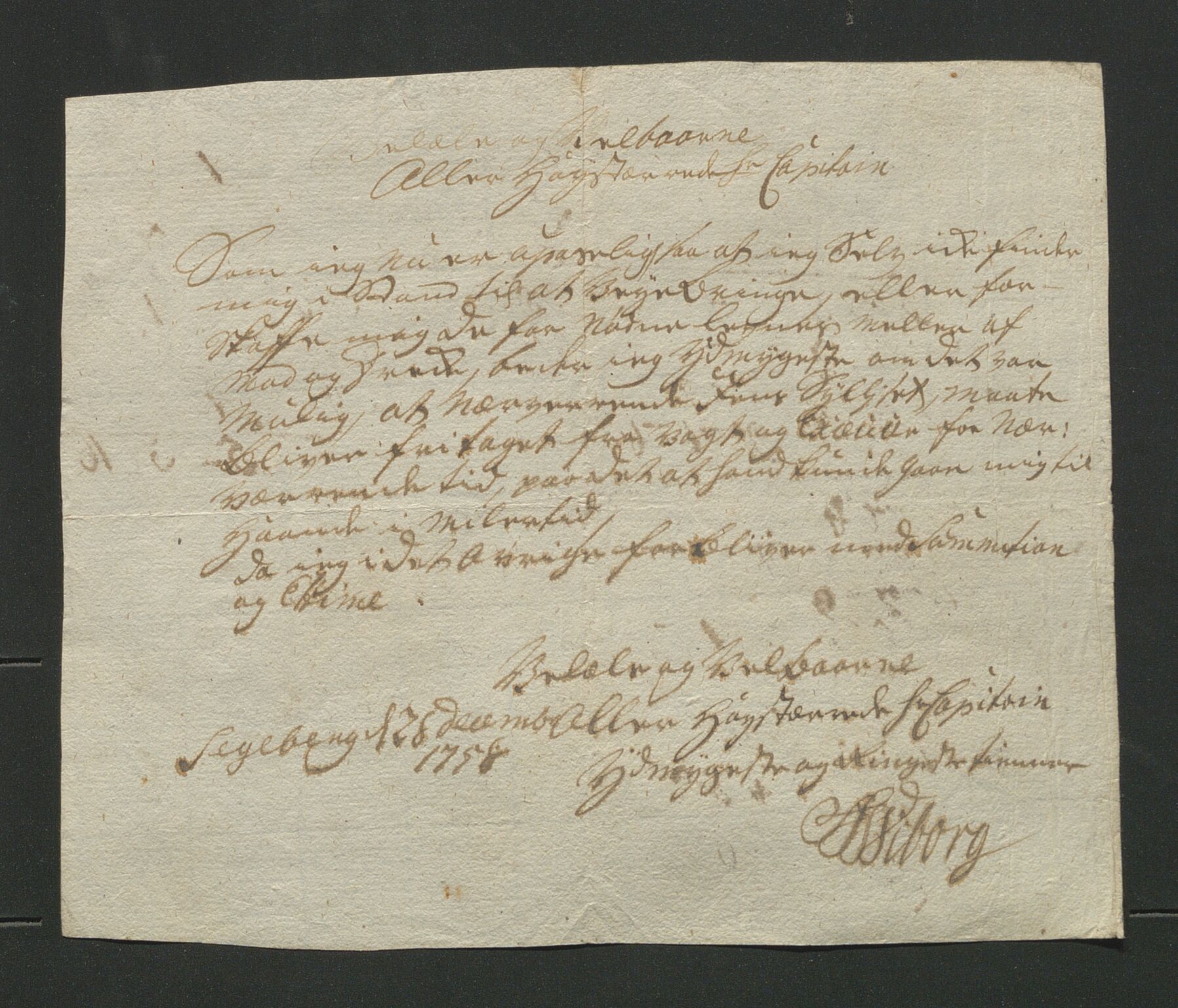 Åker i Vang, Hedmark, og familien Todderud, AV/SAH-ARK-010/J/Jc/L0002: Korrespondanse, 1753-1762, p. 212