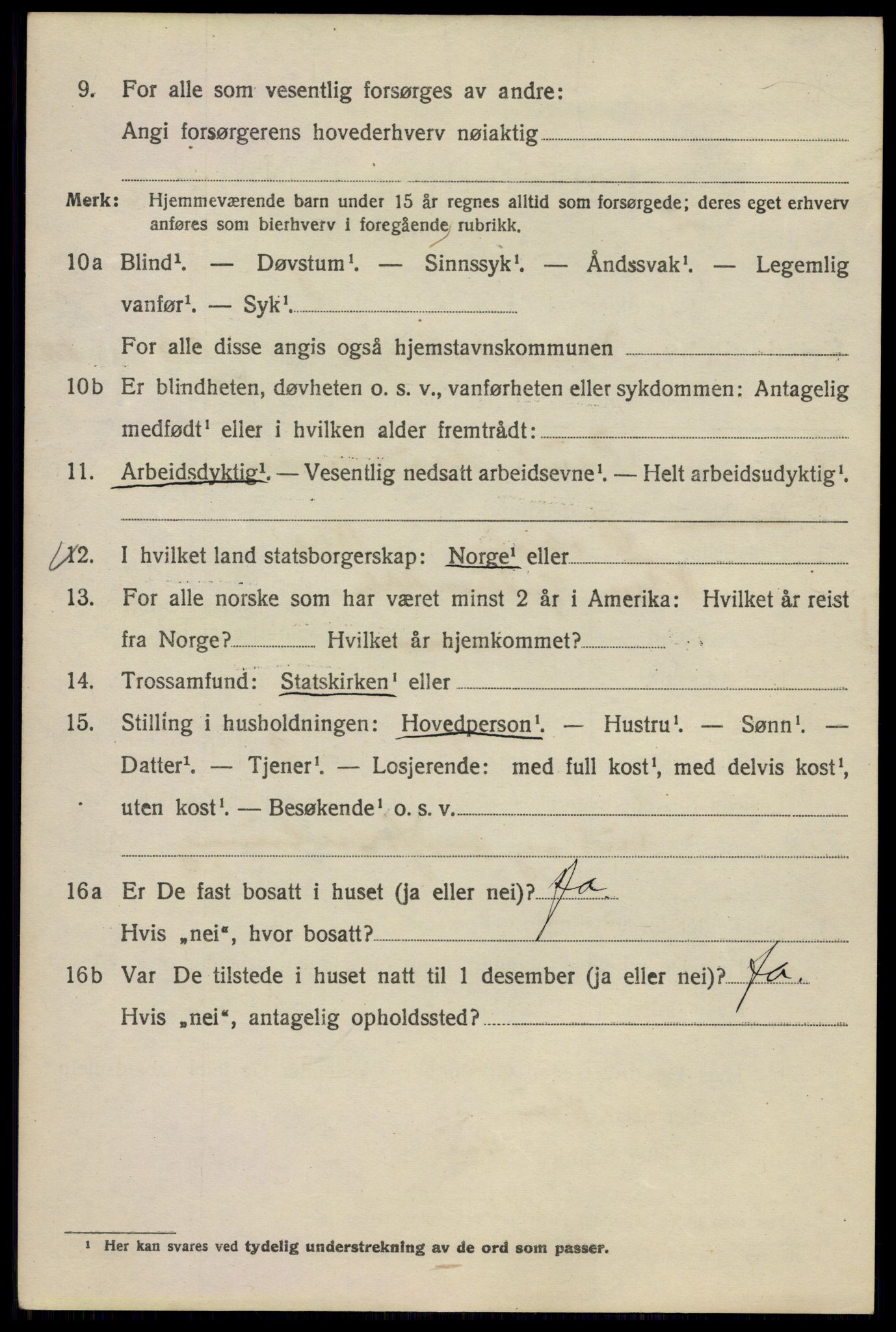 SAO, 1920 census for Kristiania, 1920, p. 281194