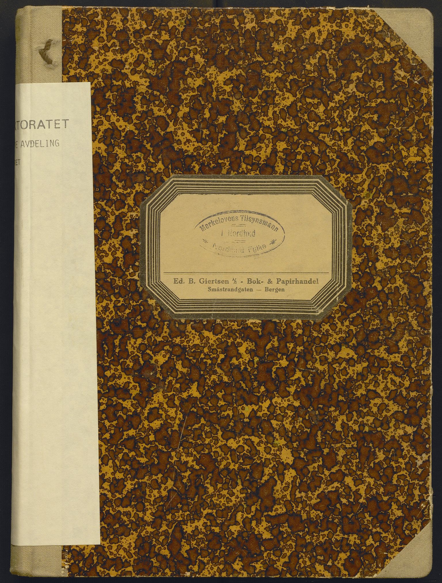 Fiskeridirektoratet - 1 Adm. ledelse - 13 Båtkontoret, AV/SAB-A-2003/I/Ia/Iac/L0137: 135.0344/2 Merkeprotokoll - Nordfold, 1954-1959