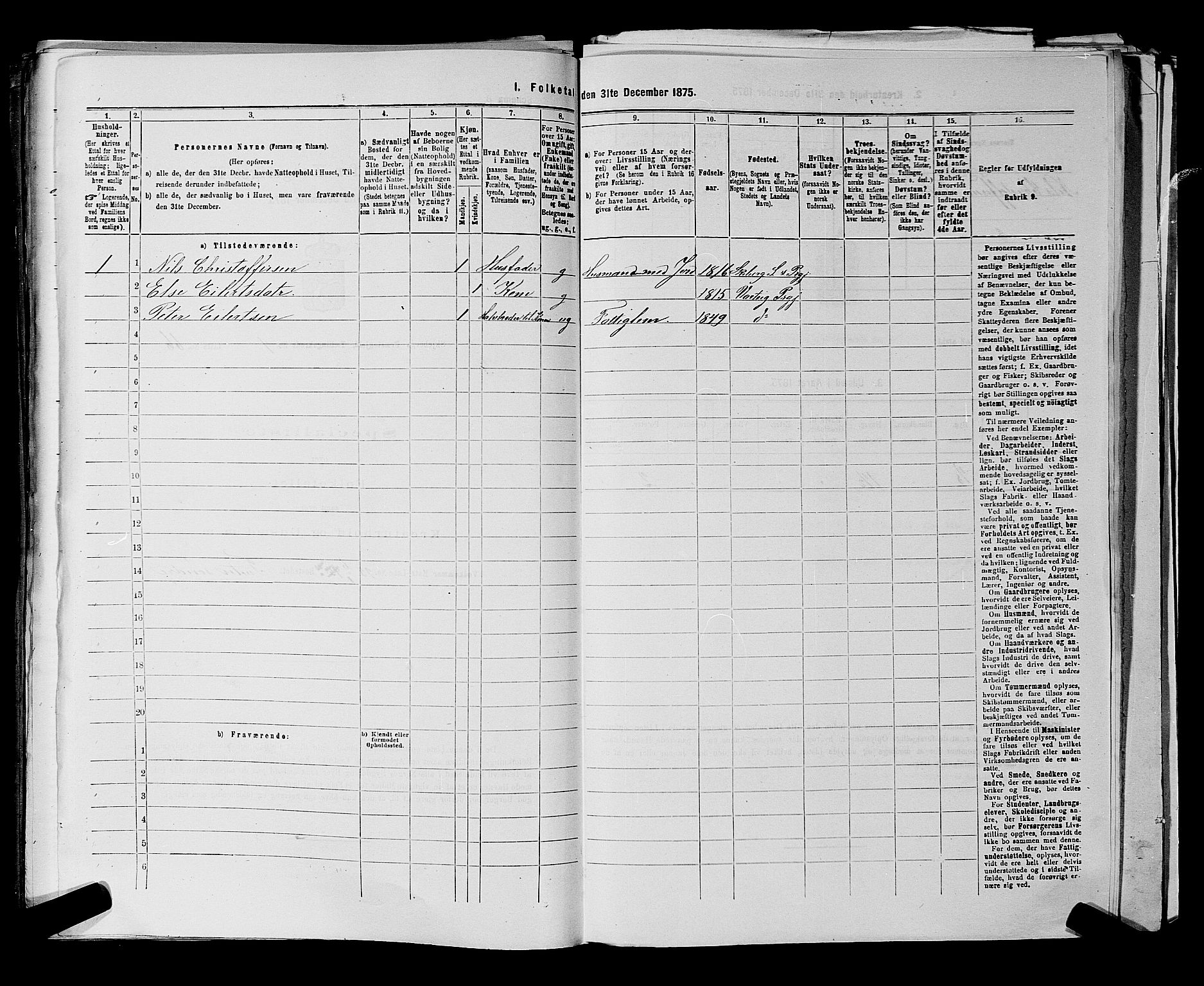 RA, 1875 census for 0115P Skjeberg, 1875, p. 841