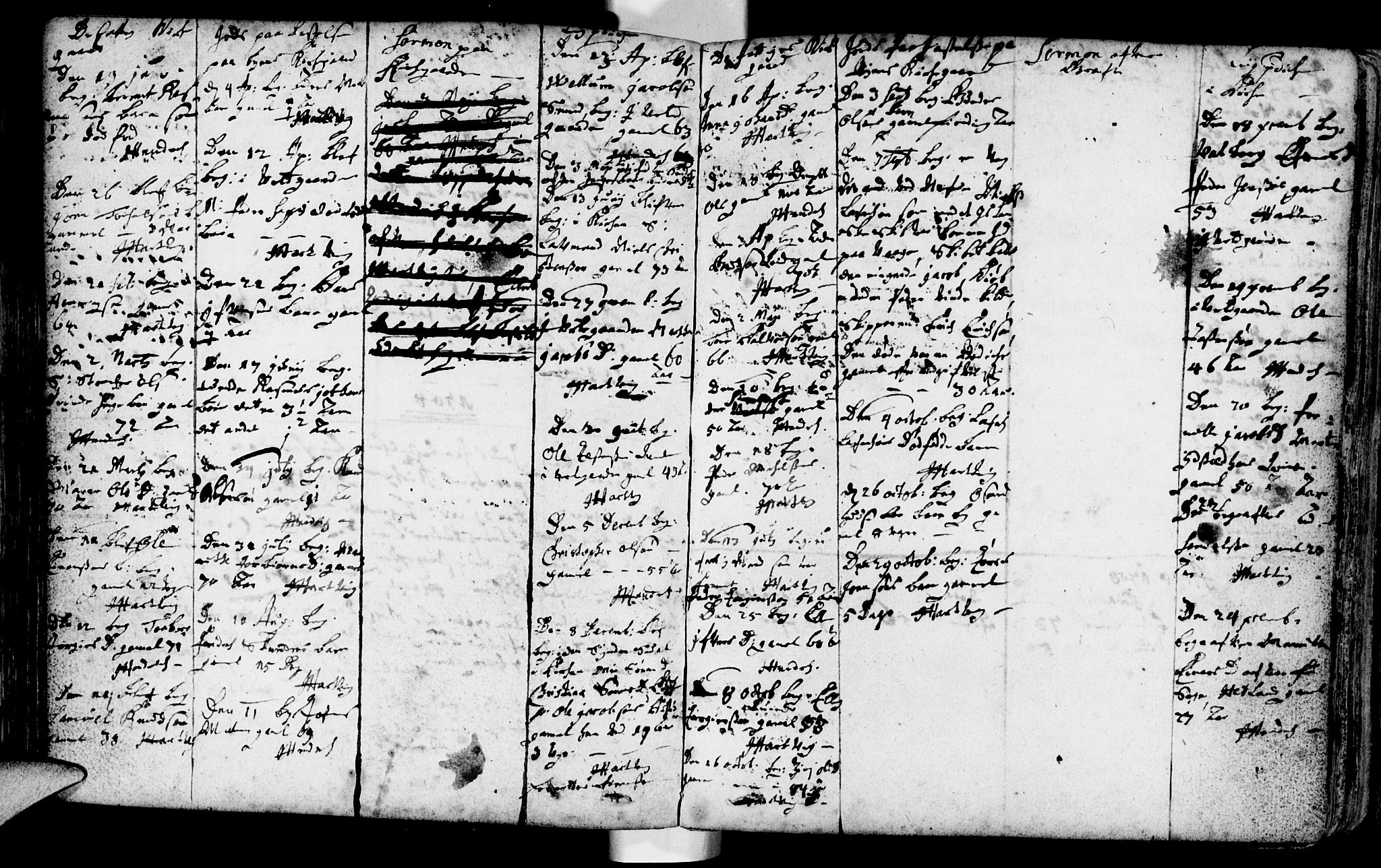 Domkirken sokneprestkontor, AV/SAST-A-101812/001/30/30BA/L0001: Parish register (official) no. A 1 /1, 1688-1727