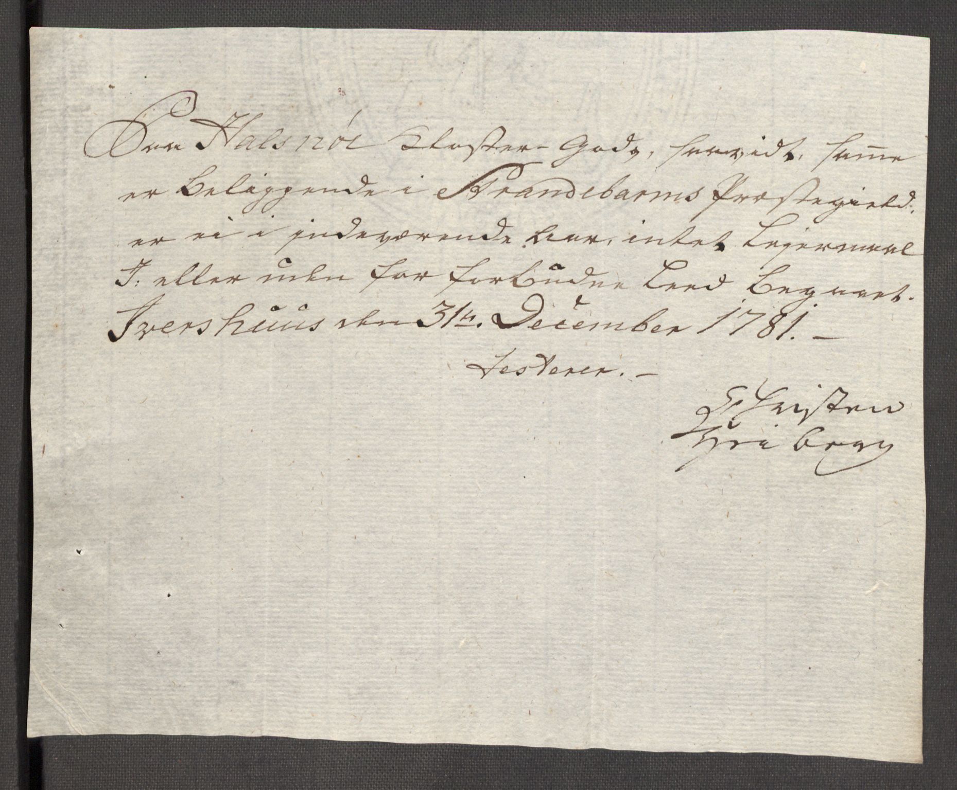 Rentekammeret inntil 1814, Reviderte regnskaper, Fogderegnskap, AV/RA-EA-4092/R48/L3097: Fogderegnskap Sunnhordland og Hardanger, 1781, p. 290