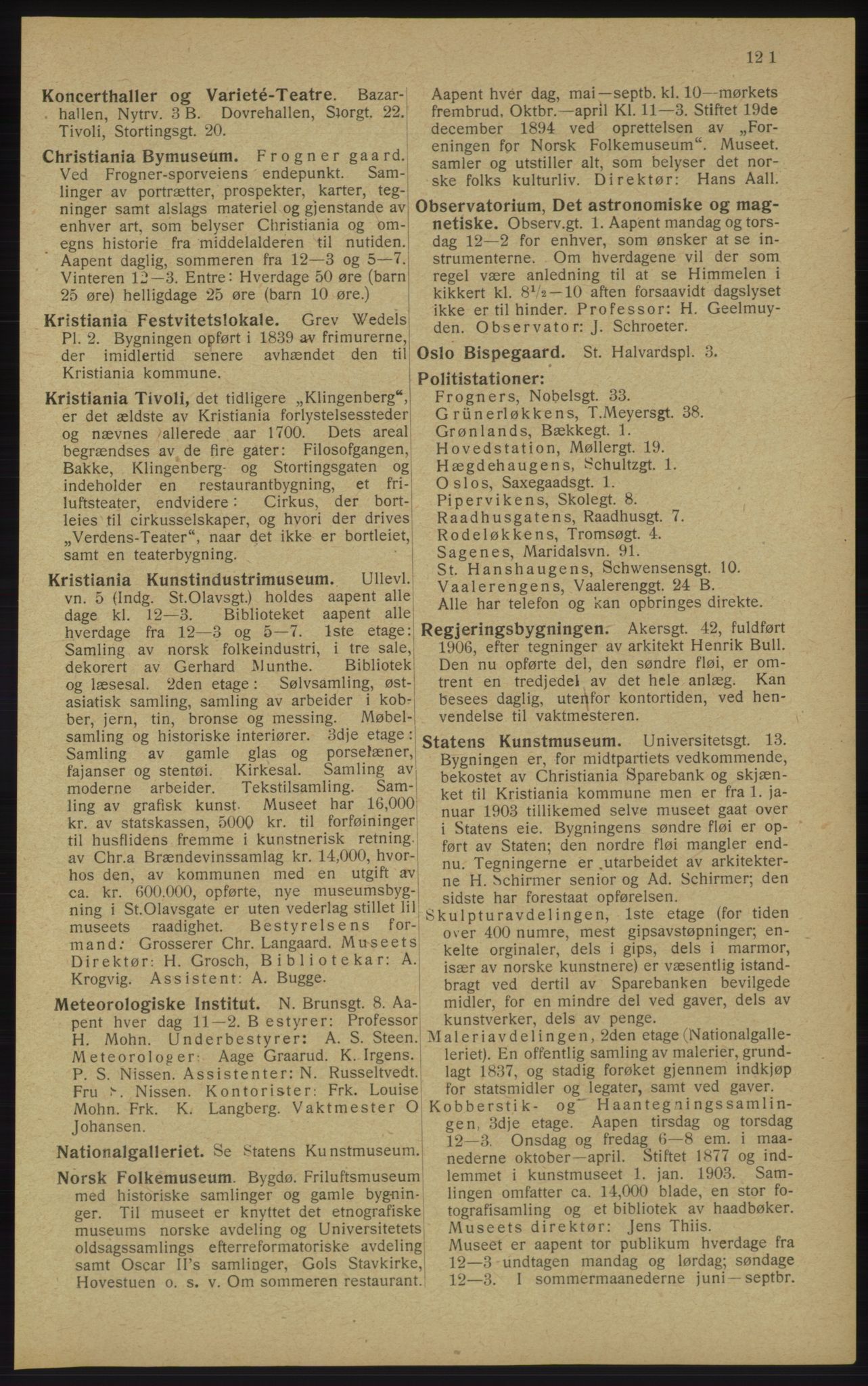 Kristiania/Oslo adressebok, PUBL/-, 1913, p. 123