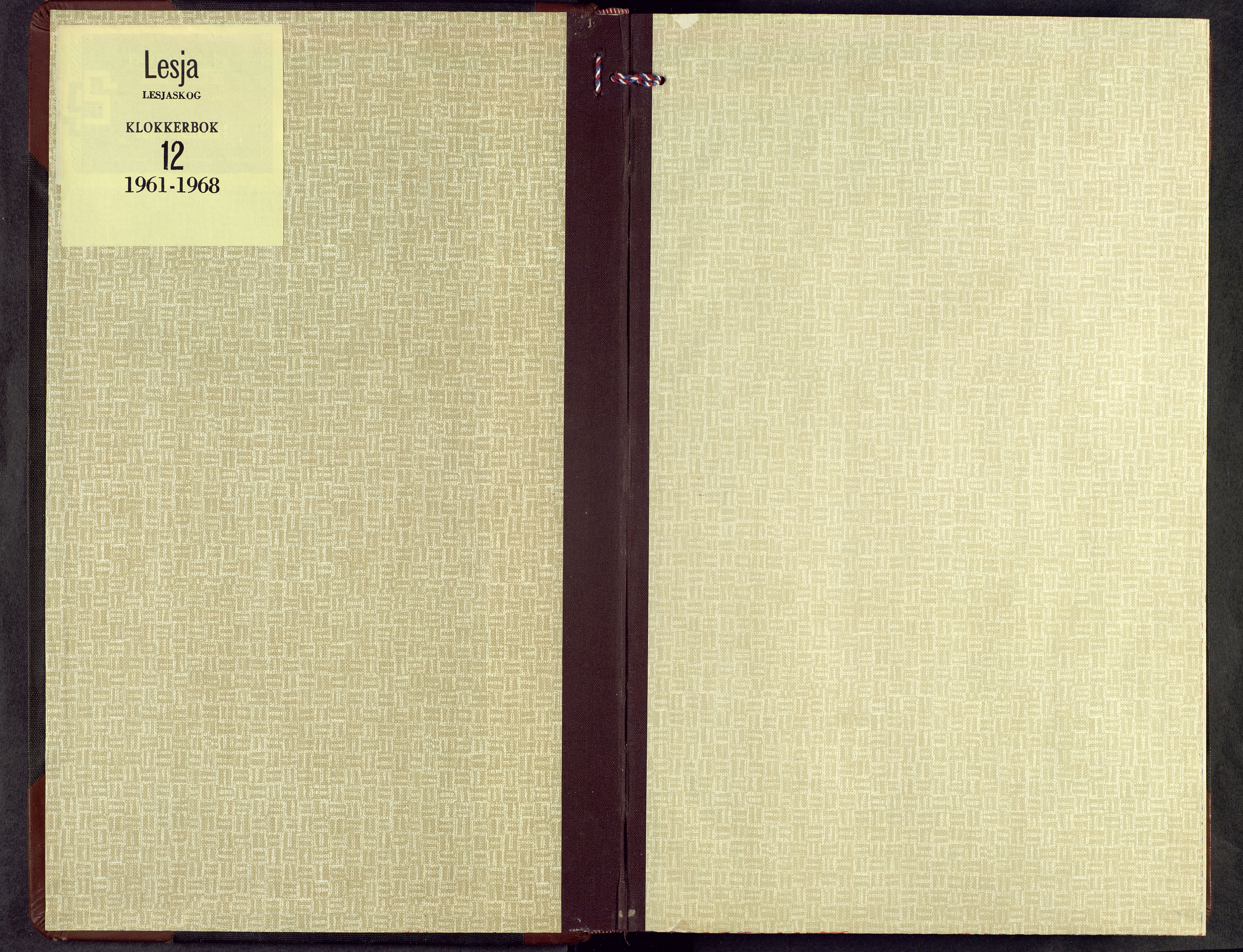 Lesja prestekontor, SAH/PREST-068/H/Ha/Hab/L0012: Parish register (copy) no. 12, 1961-1968