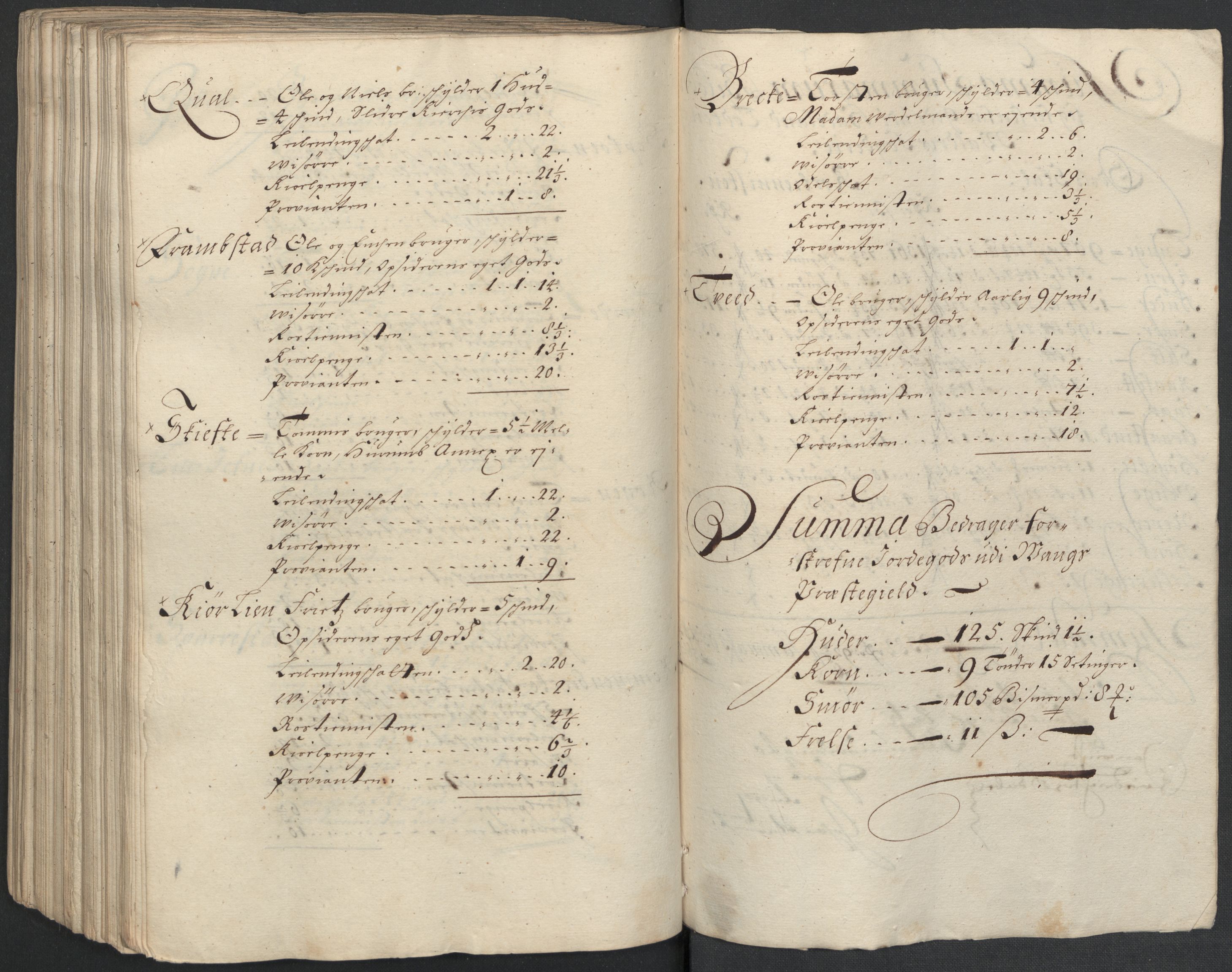 Rentekammeret inntil 1814, Reviderte regnskaper, Fogderegnskap, RA/EA-4092/R18/L1302: Fogderegnskap Hadeland, Toten og Valdres, 1704, p. 340