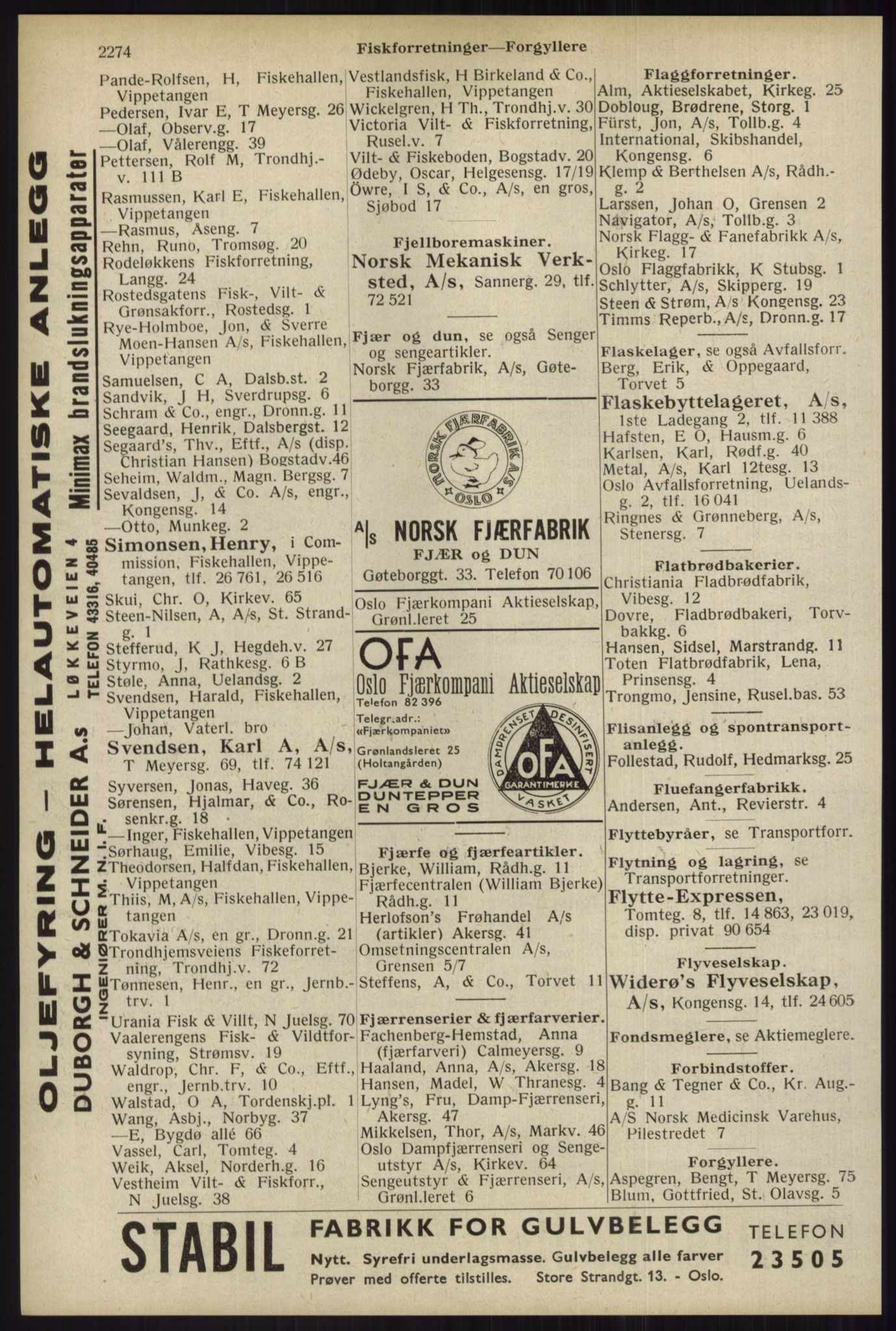 Kristiania/Oslo adressebok, PUBL/-, 1934, p. 2274