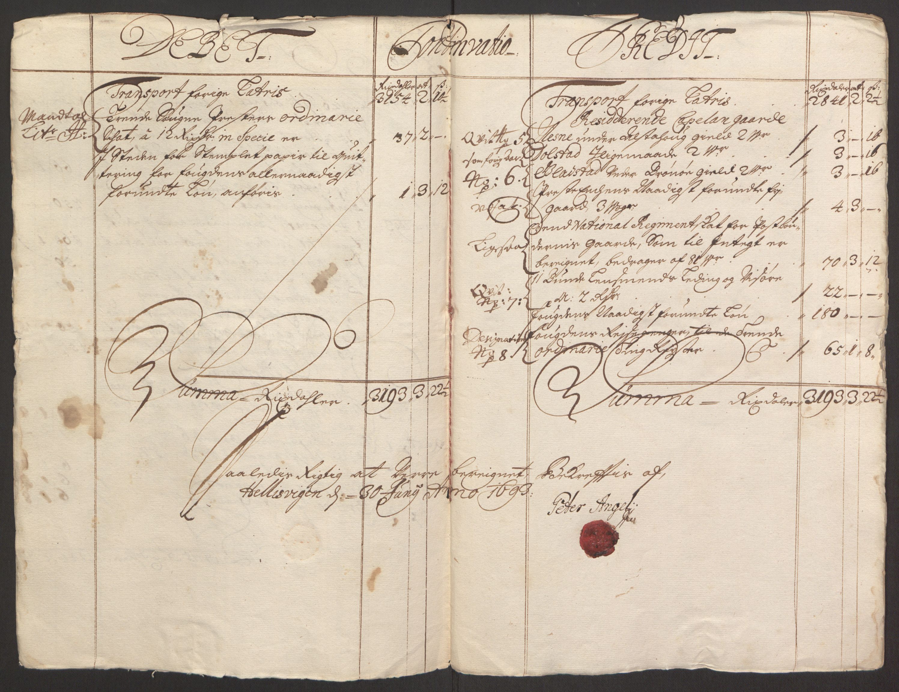 Rentekammeret inntil 1814, Reviderte regnskaper, Fogderegnskap, AV/RA-EA-4092/R65/L4504: Fogderegnskap Helgeland, 1691-1692, p. 168