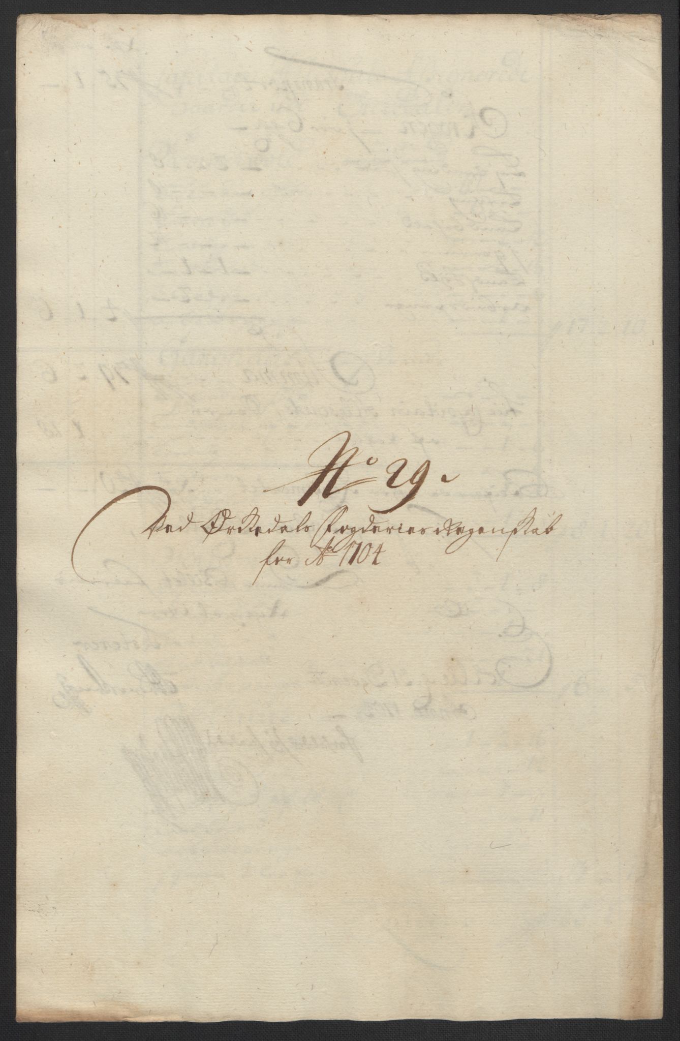 Rentekammeret inntil 1814, Reviderte regnskaper, Fogderegnskap, AV/RA-EA-4092/R60/L3954: Fogderegnskap Orkdal og Gauldal, 1704, p. 216