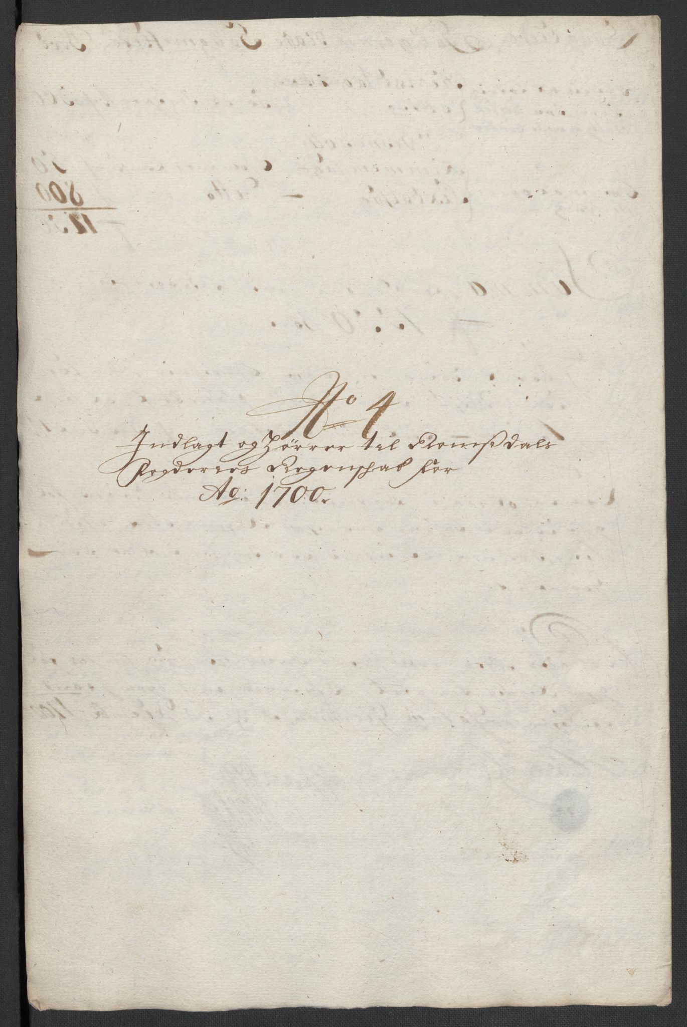 Rentekammeret inntil 1814, Reviderte regnskaper, Fogderegnskap, AV/RA-EA-4092/R55/L3654: Fogderegnskap Romsdal, 1699-1700, p. 281