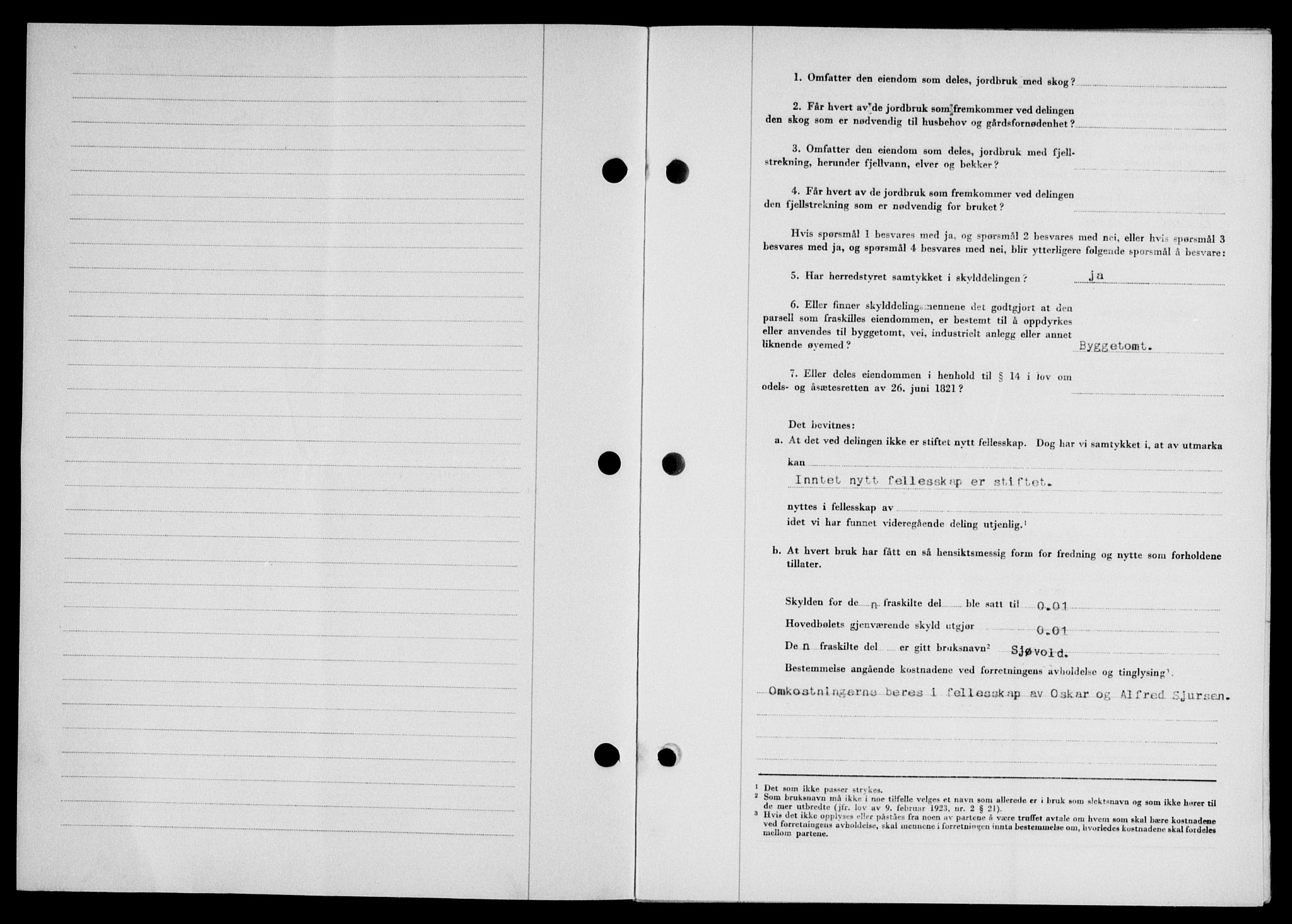 Lofoten sorenskriveri, SAT/A-0017/1/2/2C/L0023a: Mortgage book no. 23a, 1950-1950, Diary no: : 1138/1950