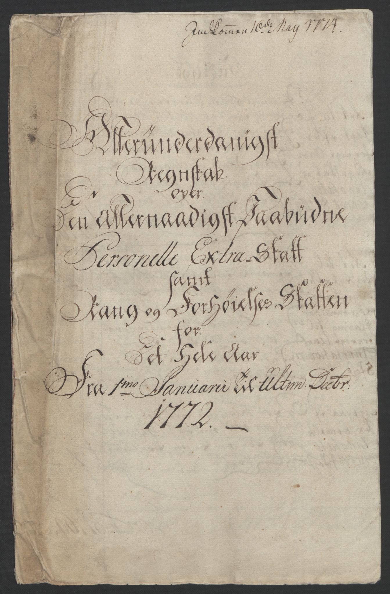 Rentekammeret inntil 1814, Reviderte regnskaper, Fogderegnskap, RA/EA-4092/R65/L4573: Ekstraskatten Helgeland, 1762-1772, p. 399