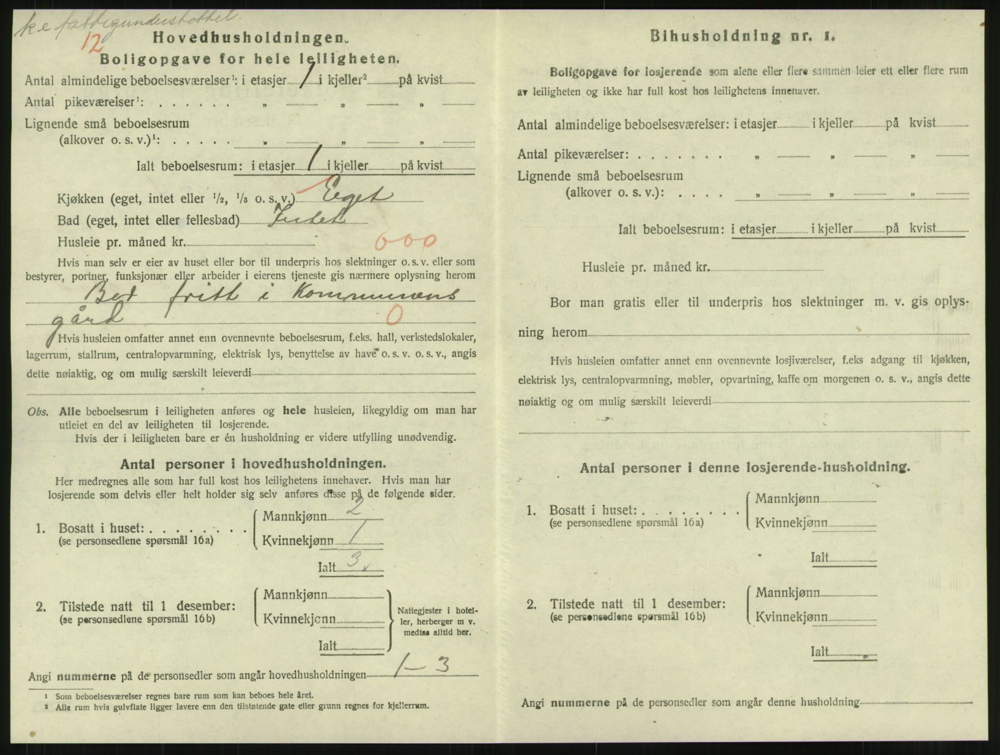 SAT, 1920 census for Namsos, 1920, p. 1984