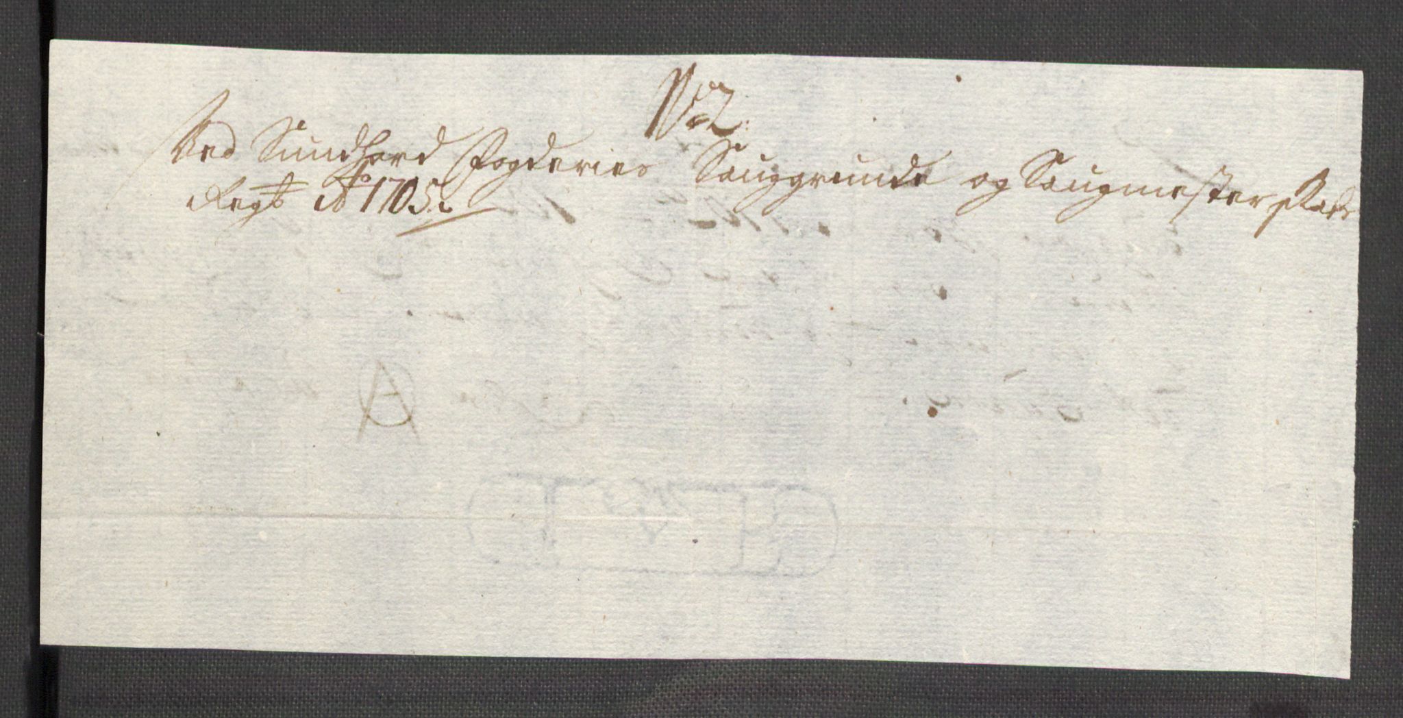 Rentekammeret inntil 1814, Reviderte regnskaper, Fogderegnskap, AV/RA-EA-4092/R48/L2983: Fogderegnskap Sunnhordland og Hardanger, 1705, p. 124