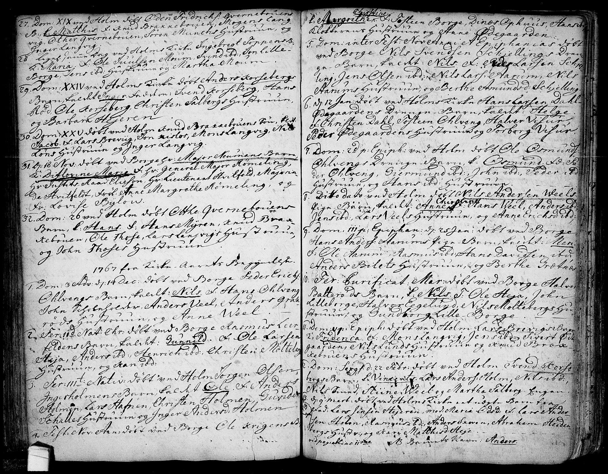 Borge prestekontor Kirkebøker, SAO/A-10903/F/Fa/L0001: Parish register (official) no. I 1, 1723-1792