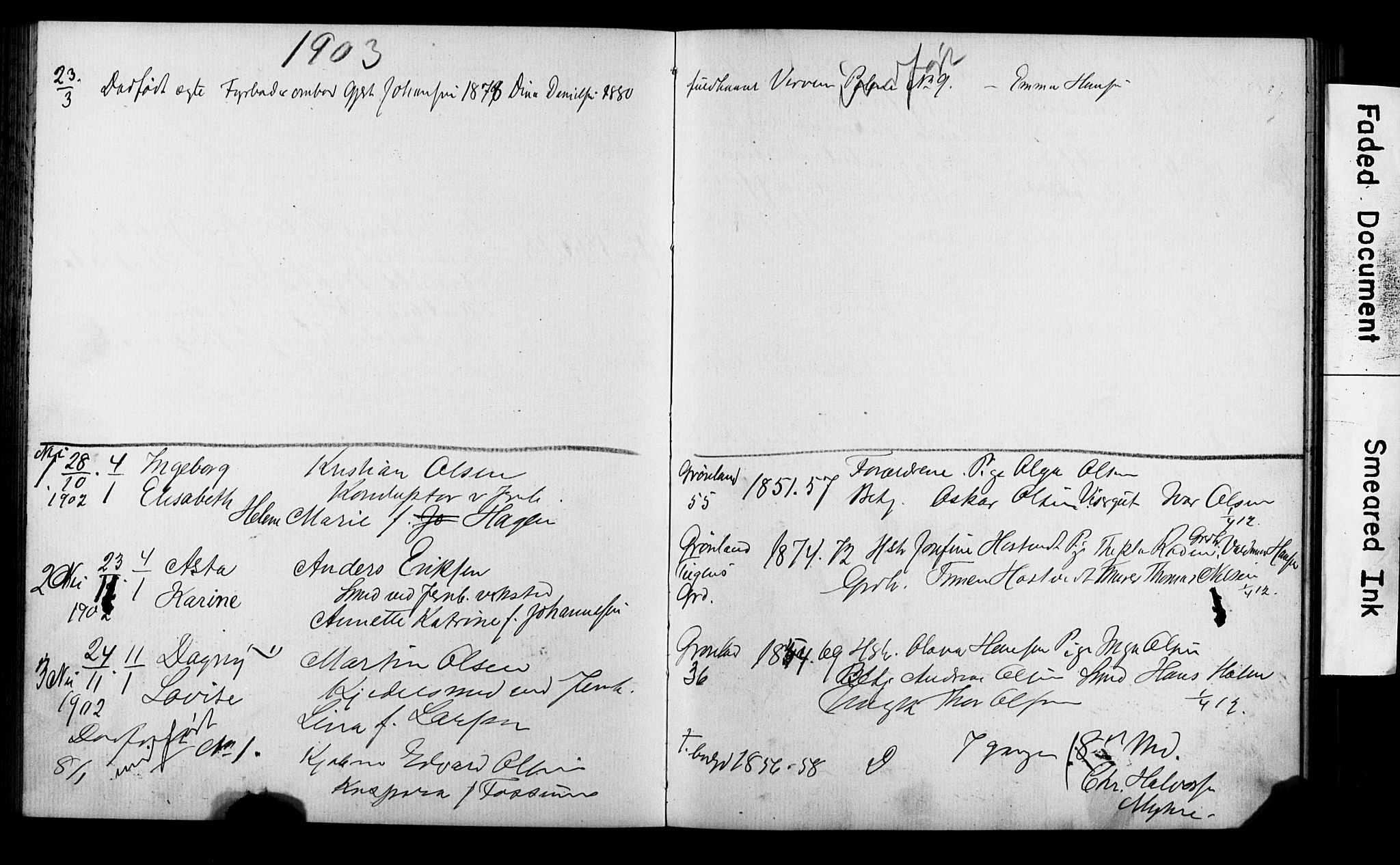 Strømsø kirkebøker, AV/SAKO-A-246/Y/Ya/L0005: Parish register draft no. I 5, 1897-1903