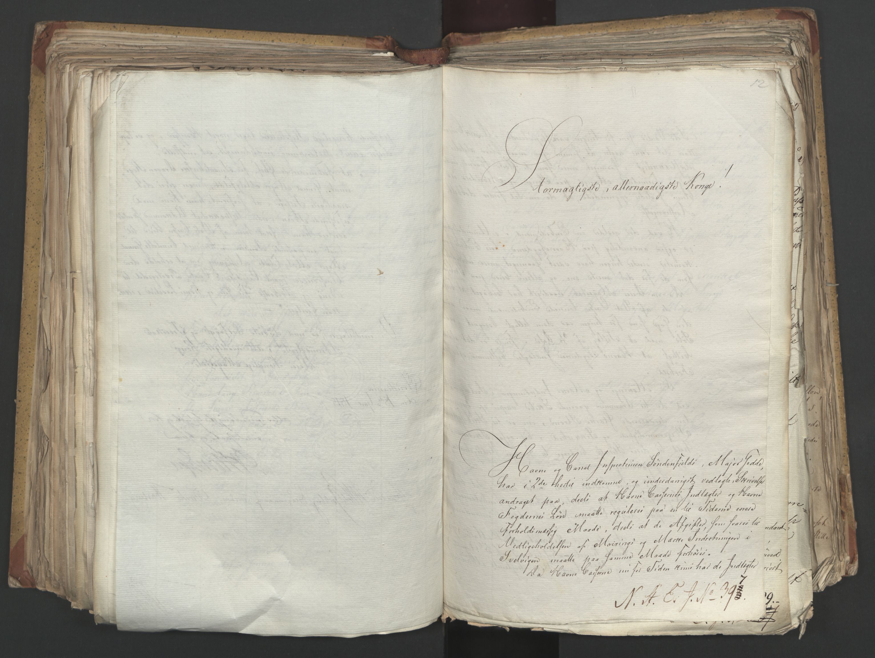 Statsrådsavdelingen i Stockholm, RA/S-1003/D/Da/L0002: Regjeringsinnstillinger nr. 263-518, 1815, p. 291