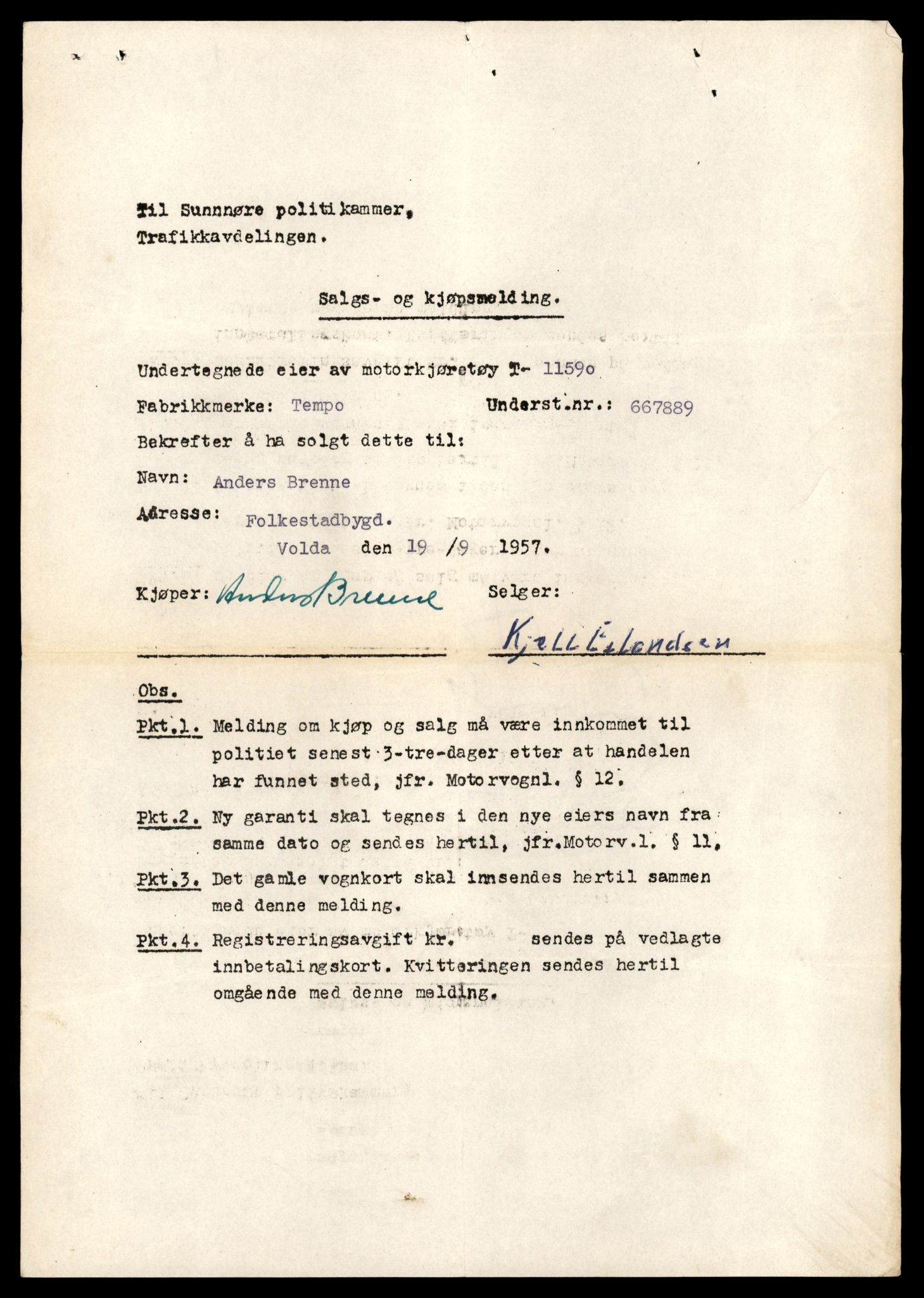 Møre og Romsdal vegkontor - Ålesund trafikkstasjon, SAT/A-4099/F/Fe/L0029: Registreringskort for kjøretøy T 11430 - T 11619, 1927-1998, p. 2597