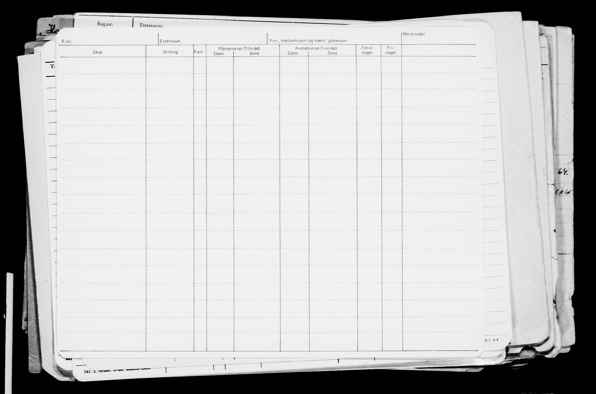 Direktoratet for sjømenn, AV/RA-S-3545/G/Gb/L0075: Hovedkort, 1908, p. 452