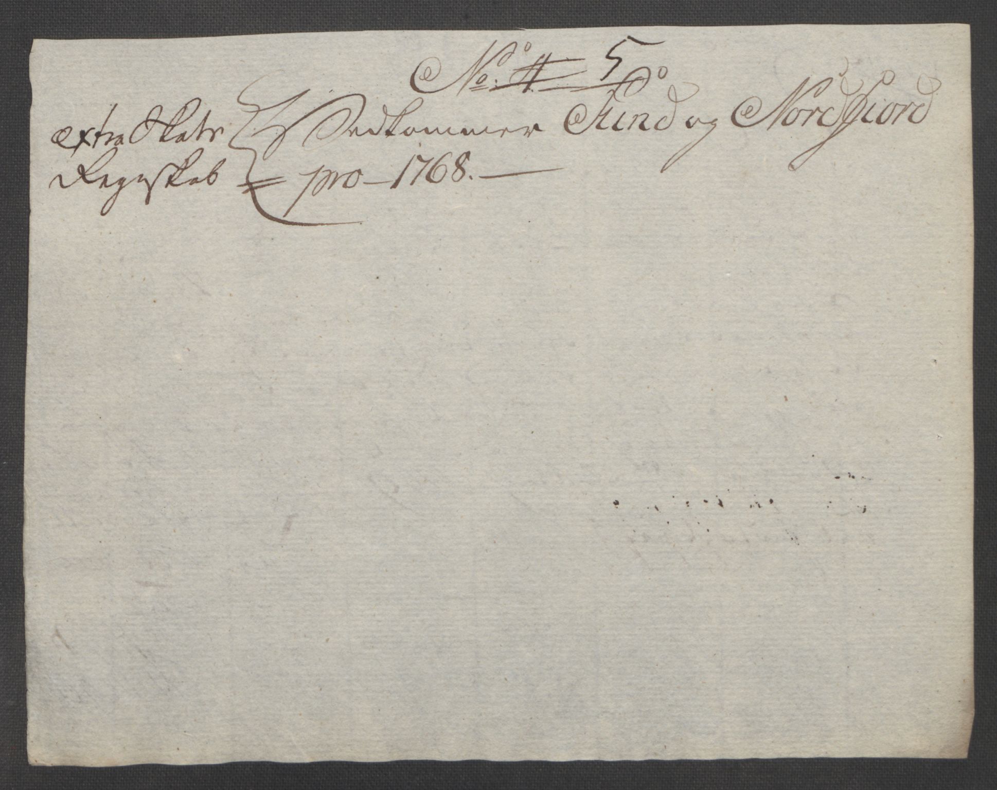 Rentekammeret inntil 1814, Reviderte regnskaper, Fogderegnskap, AV/RA-EA-4092/R53/L3550: Ekstraskatten Sunn- og Nordfjord, 1762-1771, p. 227