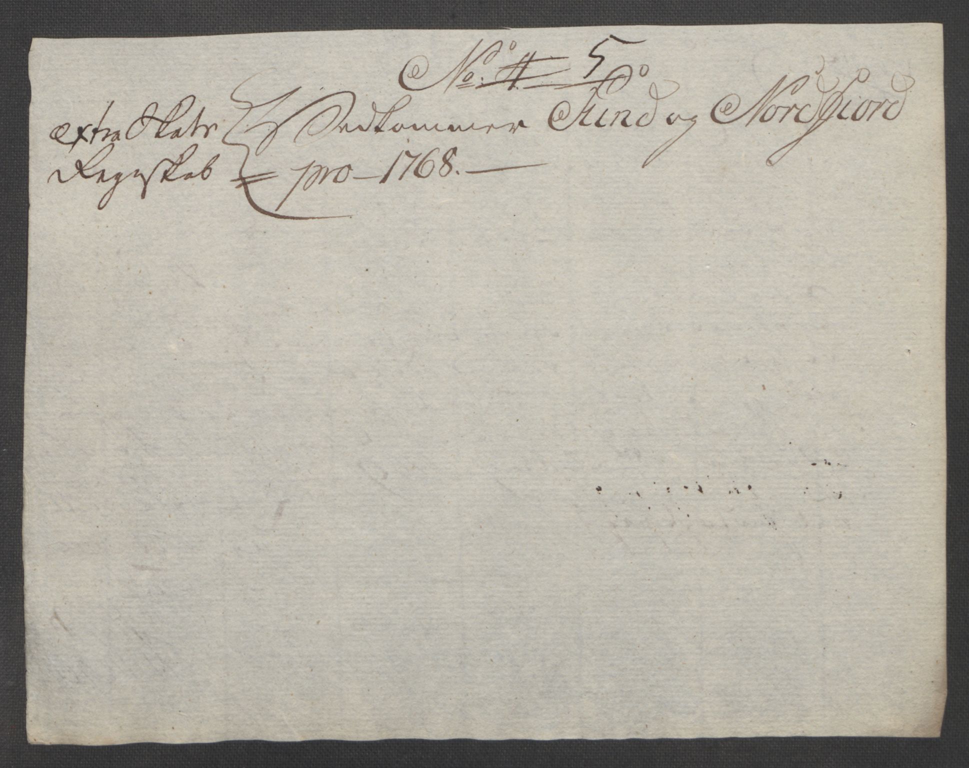 Rentekammeret inntil 1814, Reviderte regnskaper, Fogderegnskap, RA/EA-4092/R53/L3550: Ekstraskatten Sunn- og Nordfjord, 1762-1771, p. 227