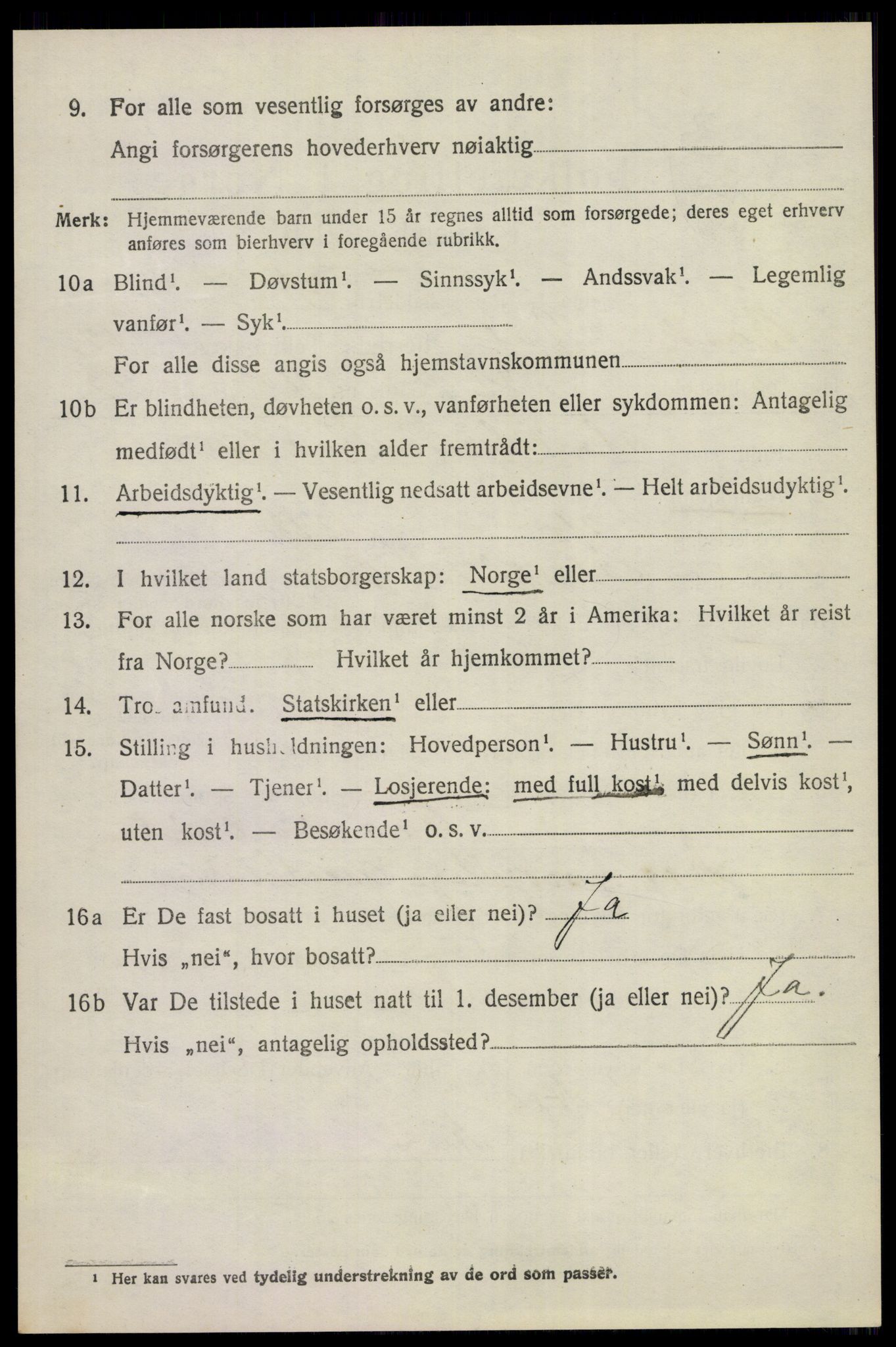 SAKO, 1920 census for Ål, 1920, p. 6849