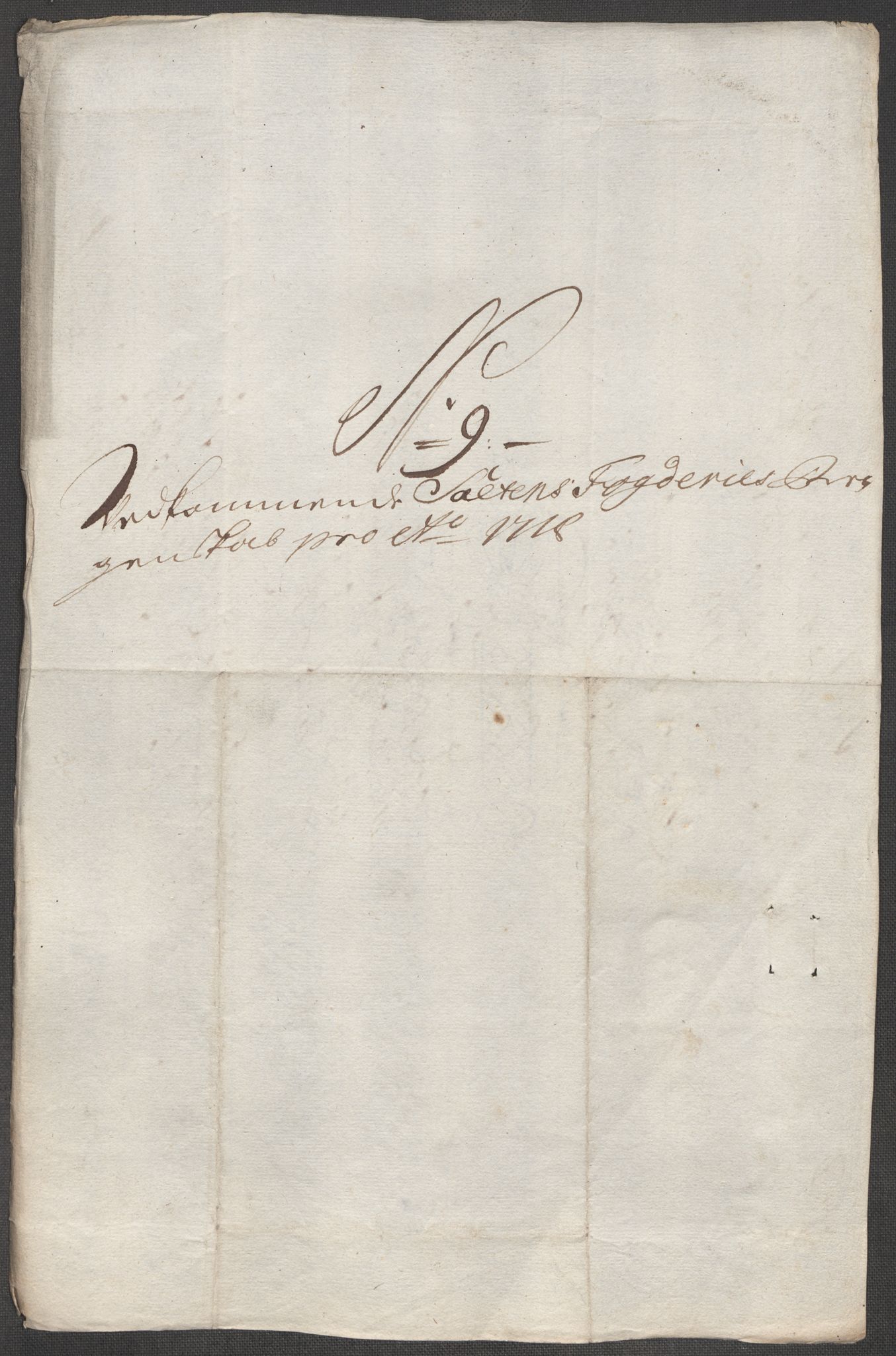 Rentekammeret inntil 1814, Reviderte regnskaper, Fogderegnskap, AV/RA-EA-4092/R66/L4588: Fogderegnskap Salten, 1718, p. 152