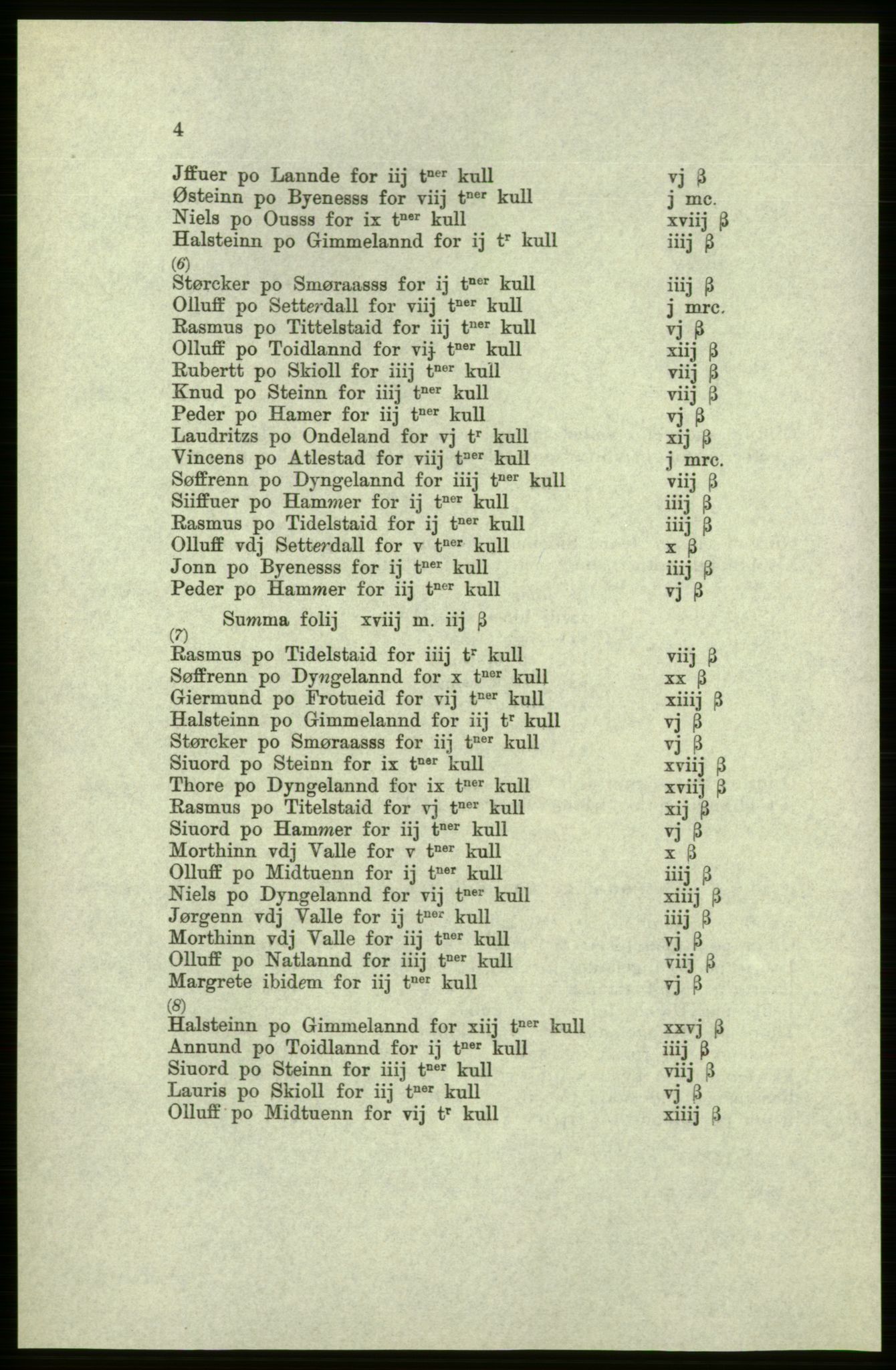 Publikasjoner utgitt av Arkivverket, PUBL/PUBL-001/C/0005: Bind 5: Rekneskap for Bergenhus len 1566-1567: B. Utgift C. Dei nordlandske lena og Finnmark D. Ekstrakt, 1566-1567, p. 4