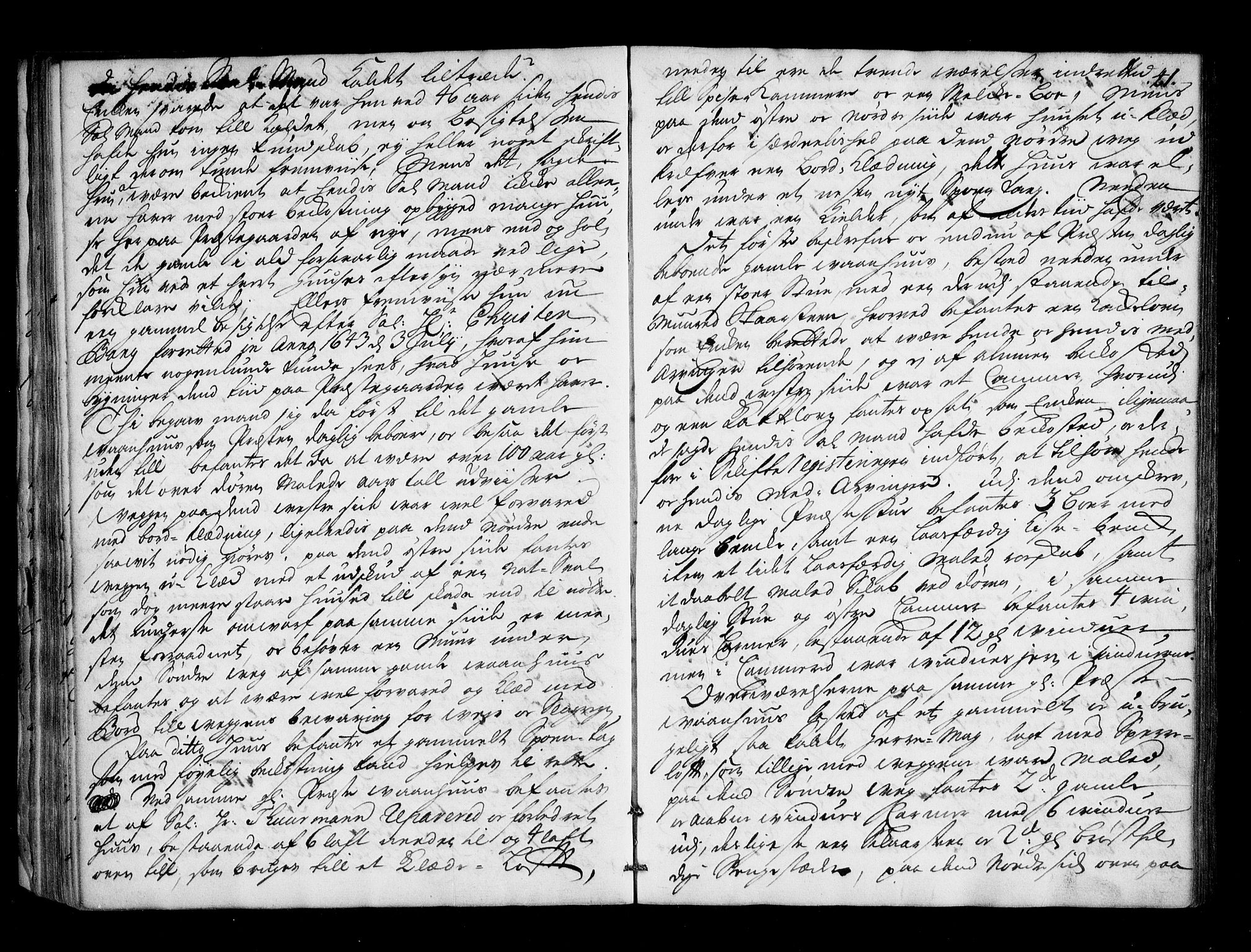 Numedal og Sandsvær sorenskriveri, AV/SAKO-A-128/F/Fa/Faa/L0052: Tingbok, 1722, p. 40b-41a