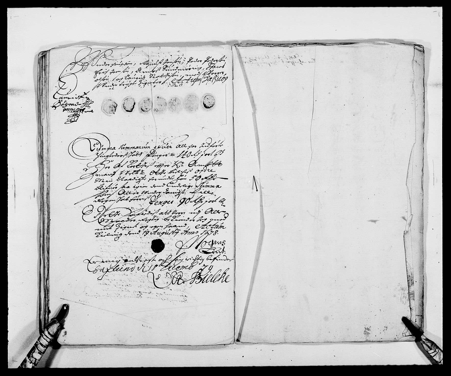 Rentekammeret inntil 1814, Reviderte regnskaper, Fogderegnskap, RA/EA-4092/R69/L4849: Fogderegnskap Finnmark/Vardøhus, 1661-1679, p. 441
