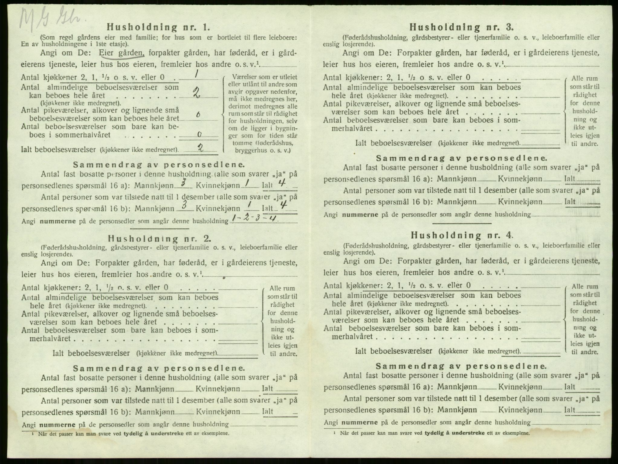 SAKO, 1920 census for Våle, 1920, p. 983