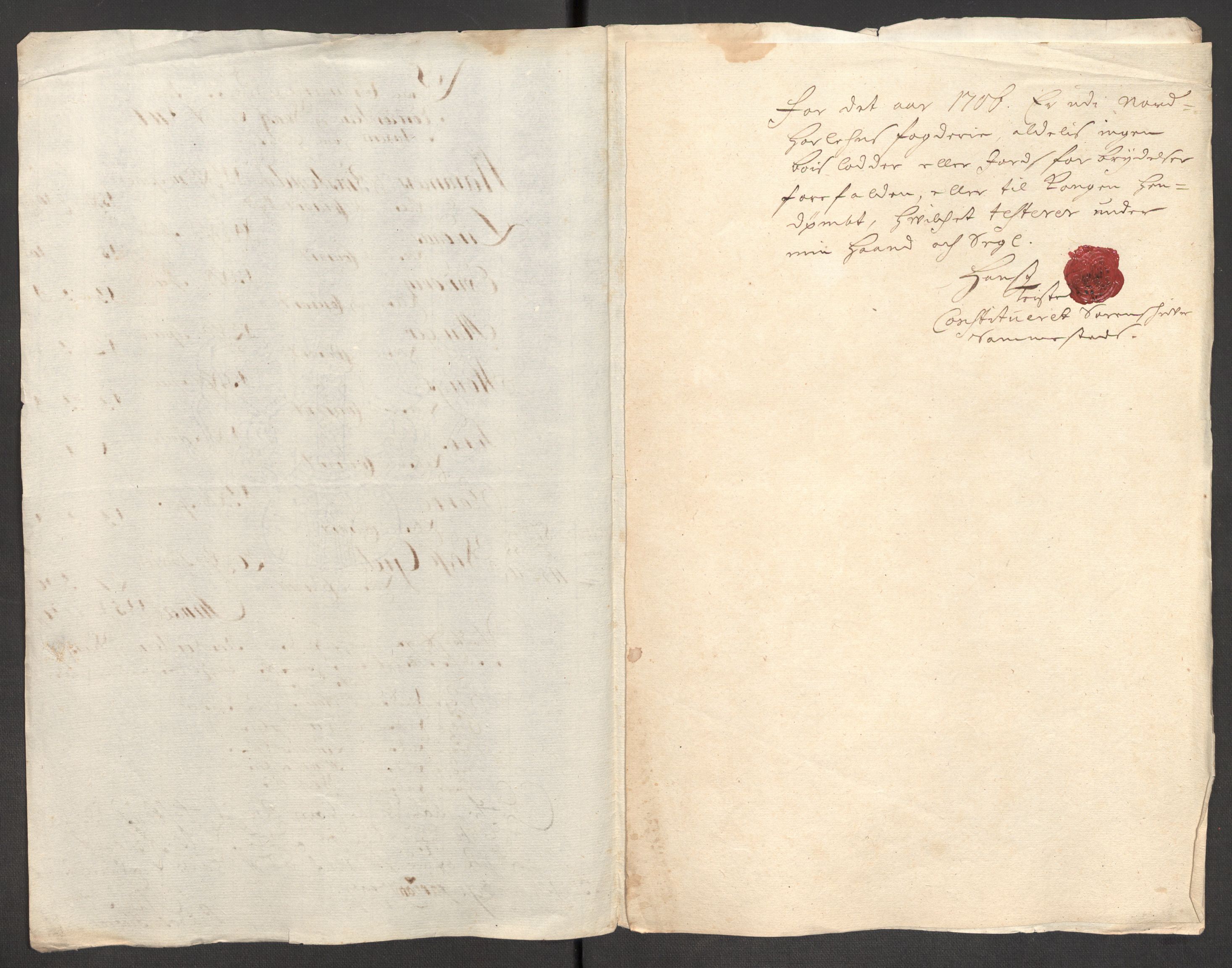 Rentekammeret inntil 1814, Reviderte regnskaper, Fogderegnskap, RA/EA-4092/R51/L3188: Fogderegnskap Nordhordland og Voss, 1706-1707, p. 33