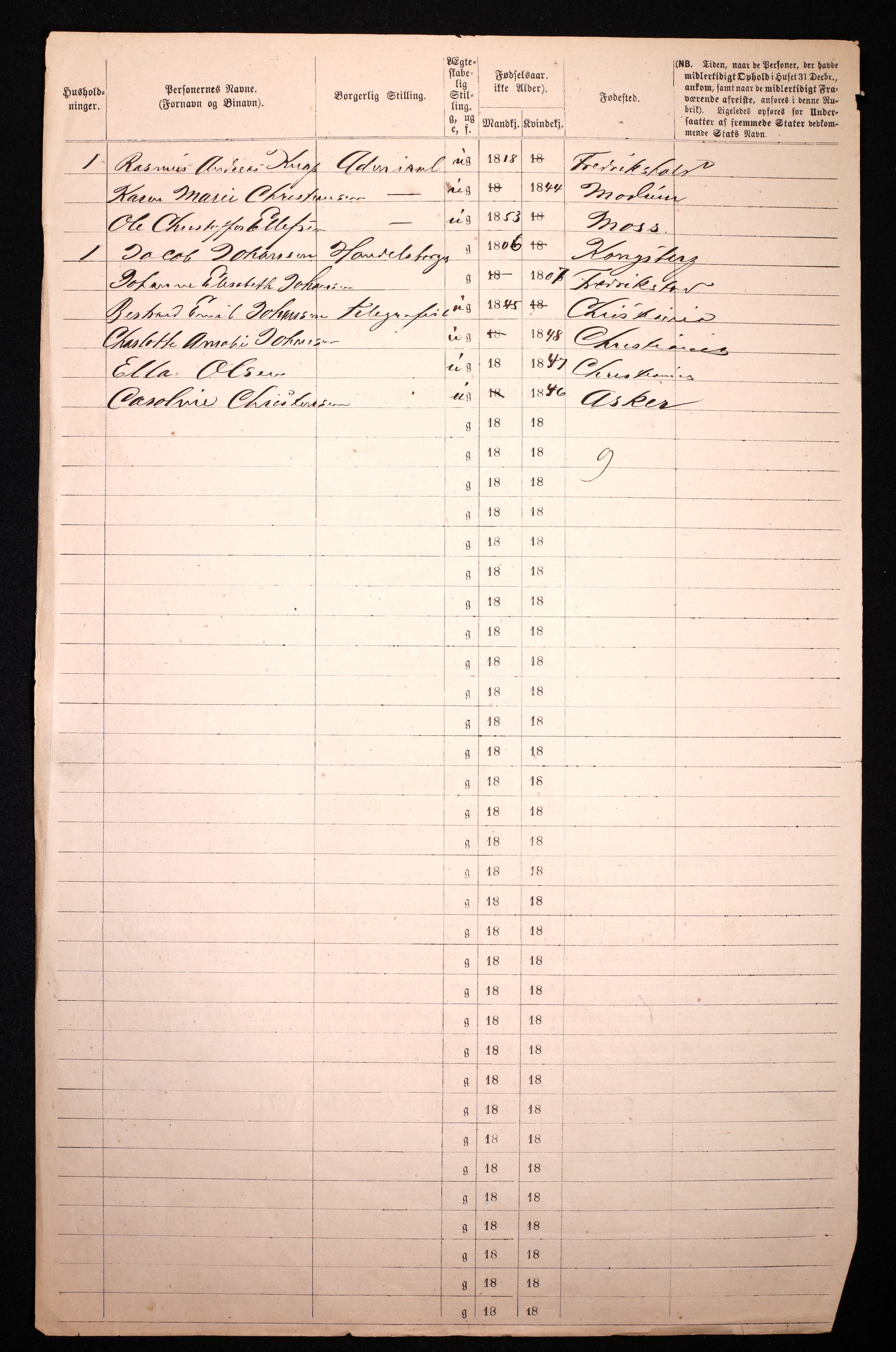 RA, 1870 census for 0301 Kristiania, 1870, p. 690