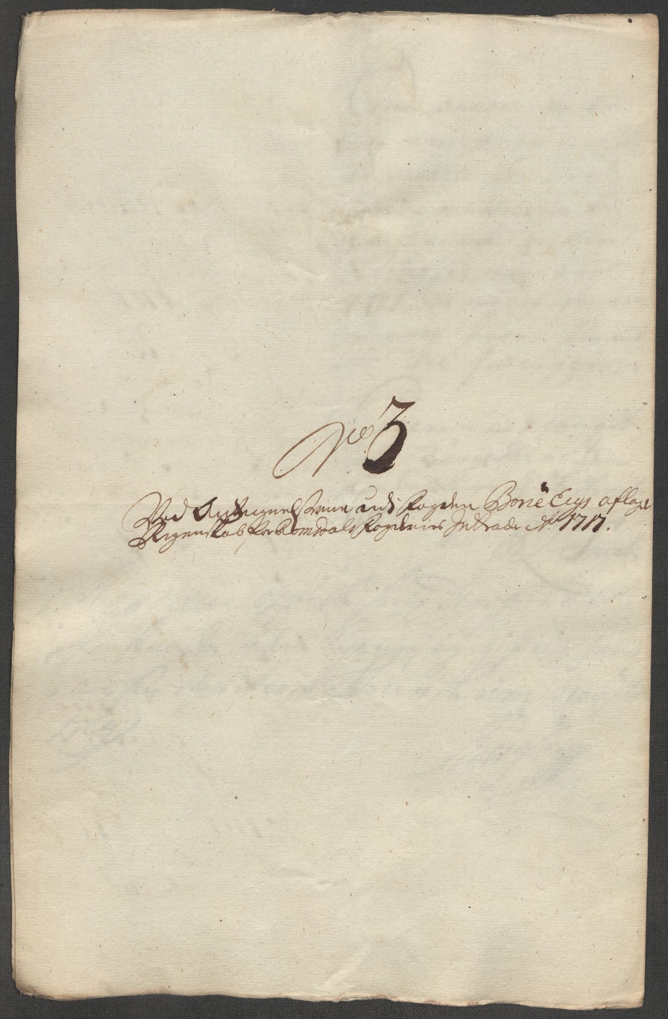 Rentekammeret inntil 1814, Reviderte regnskaper, Fogderegnskap, AV/RA-EA-4092/R55/L3664: Fogderegnskap Romsdal, 1717, p. 326